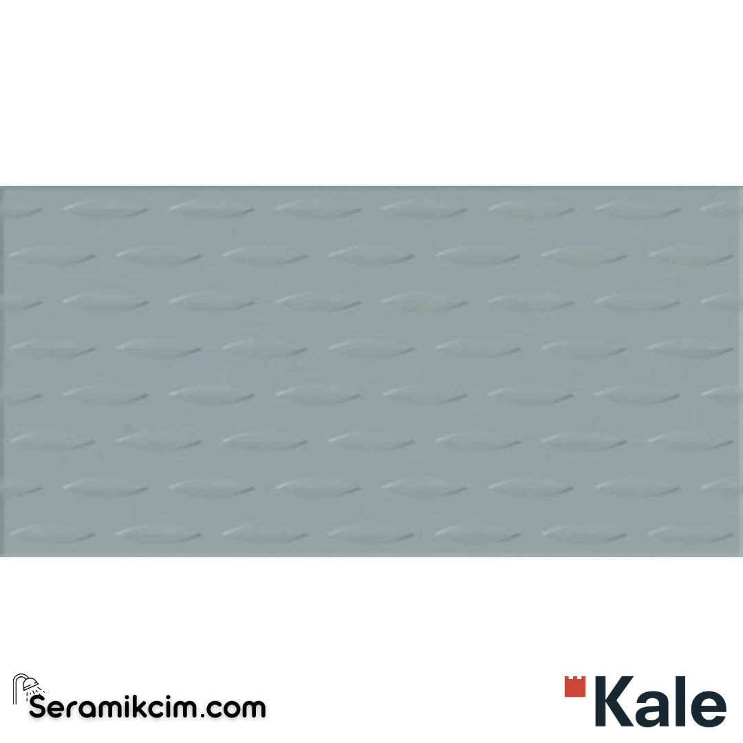 Çanakkale Seramik Rm-8789 Peony Taş Gri Geometrik Dekor  30X60 - 310100204327