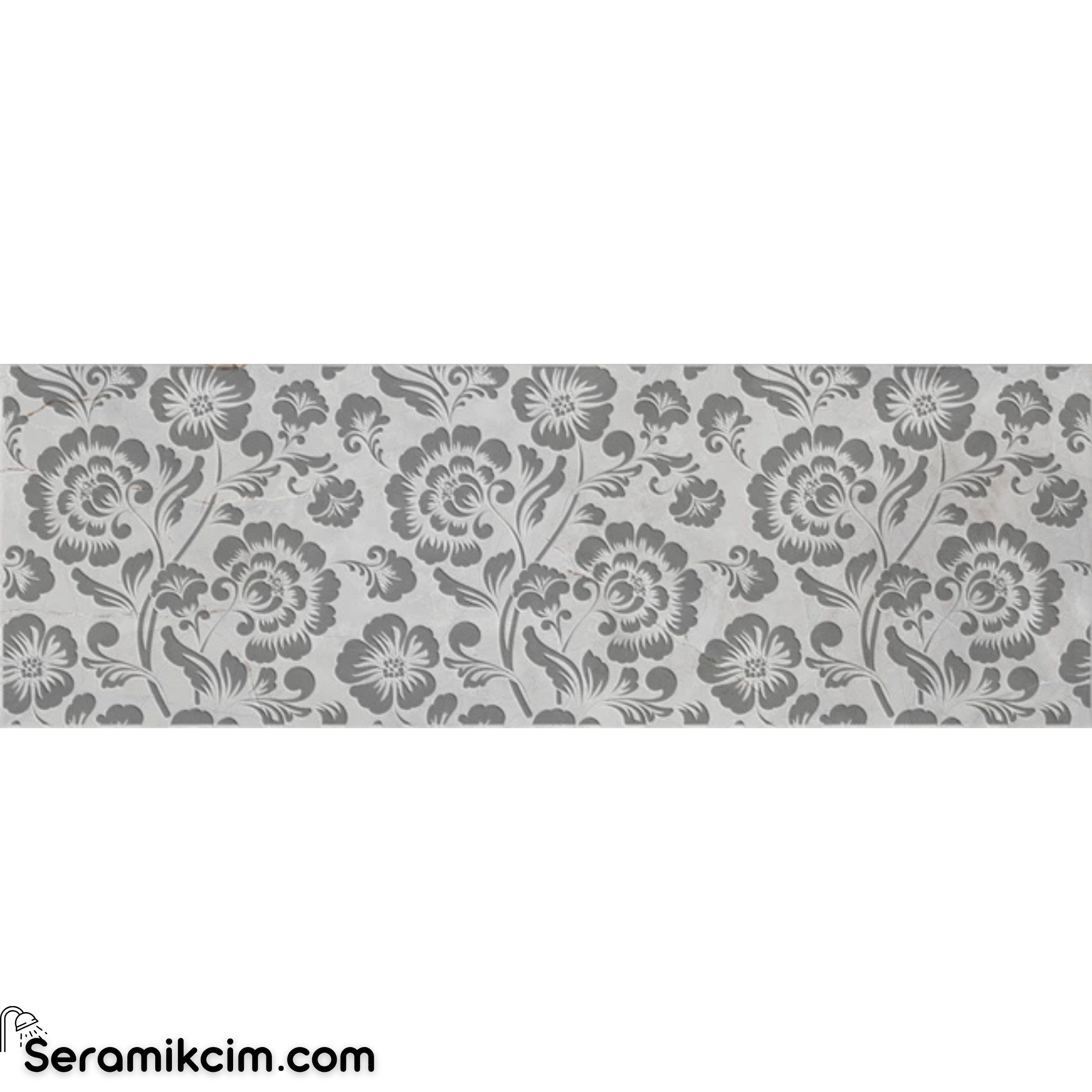 Çanakkale Seramik Rp-6045R Asteya Gri Dekor 40X120 R