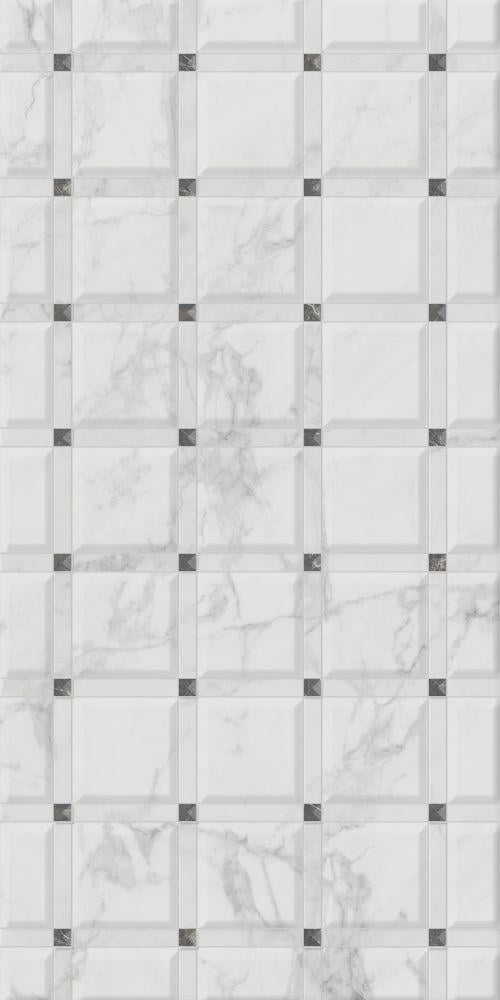Çanakkale Seramik Rp-8938 Siena Beyaz Kare Dekor  30X60 - 310100203321