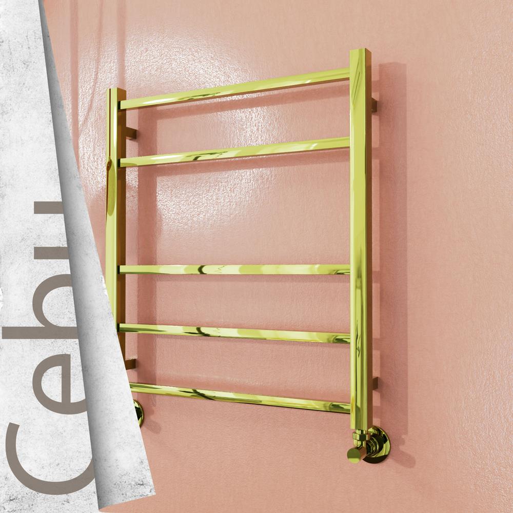Cebu Dekoratif Havlupan 600x705 (Paslanmaz Çelik) Altın Renkli