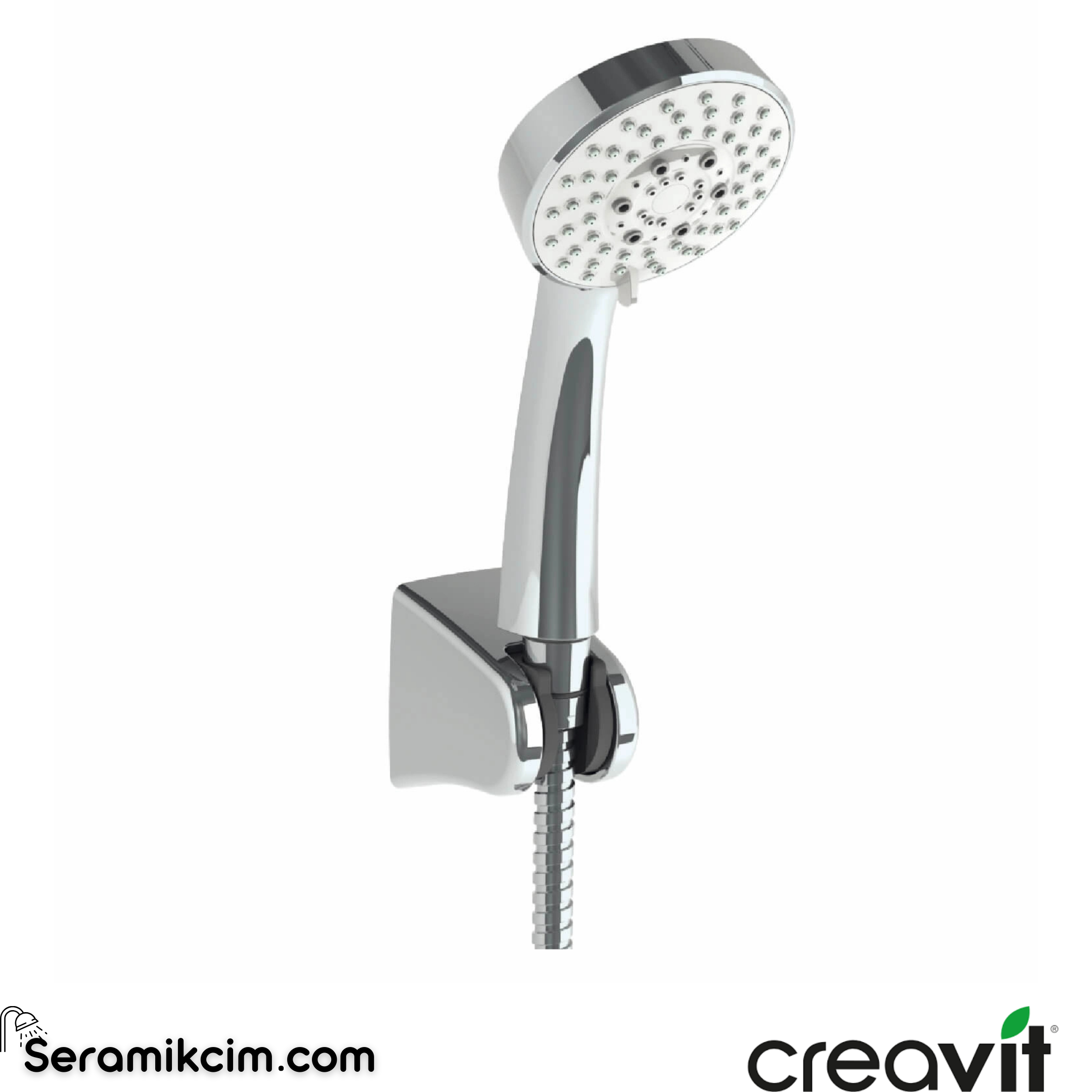 Creavit 3 Fonksiyonlu Su Tasarruflu El Duşu Seti DS.SH140