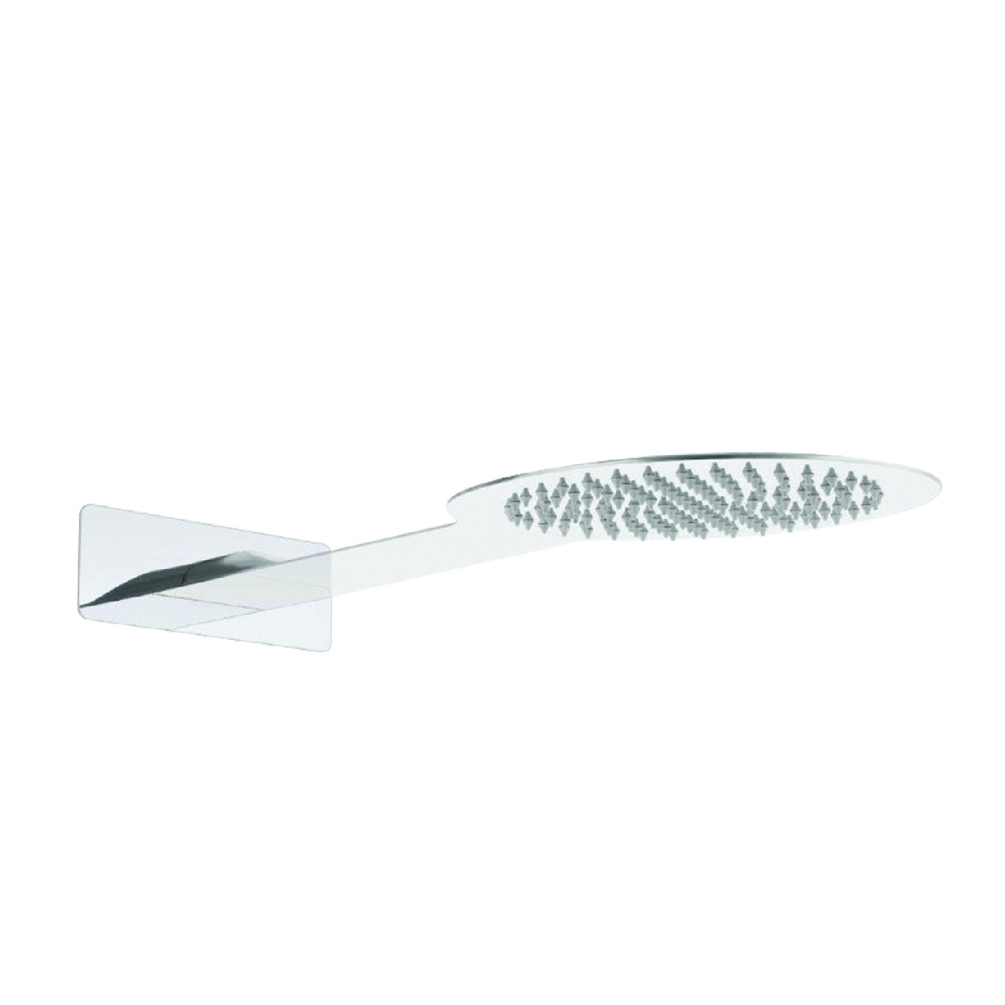 Creavit Ankastre Paslanmaz Tepe Duş Başlığı Oval DS.SH5020