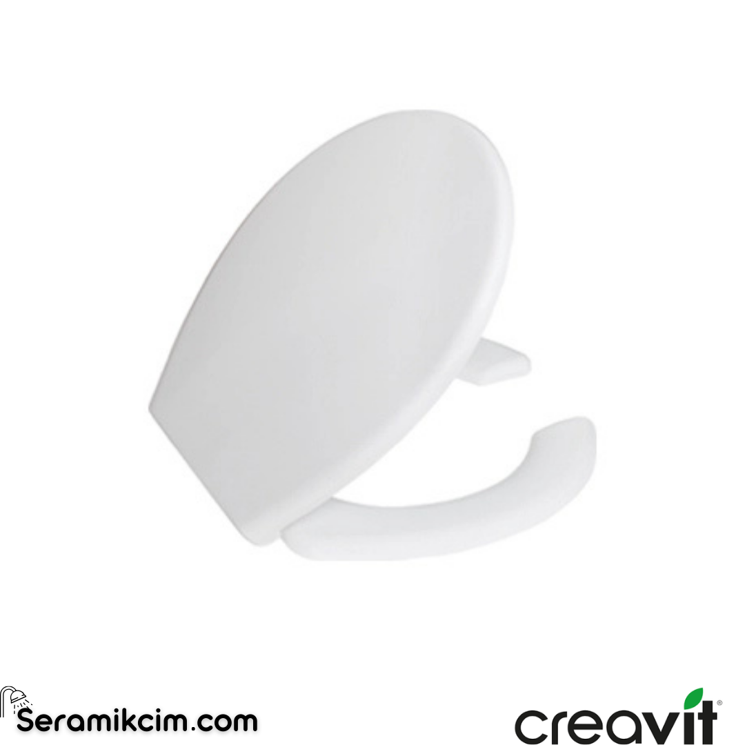 Creavit Bed.Engelli DP.YK. Beyaz Klozet Kapağı KC0403.01.0000E