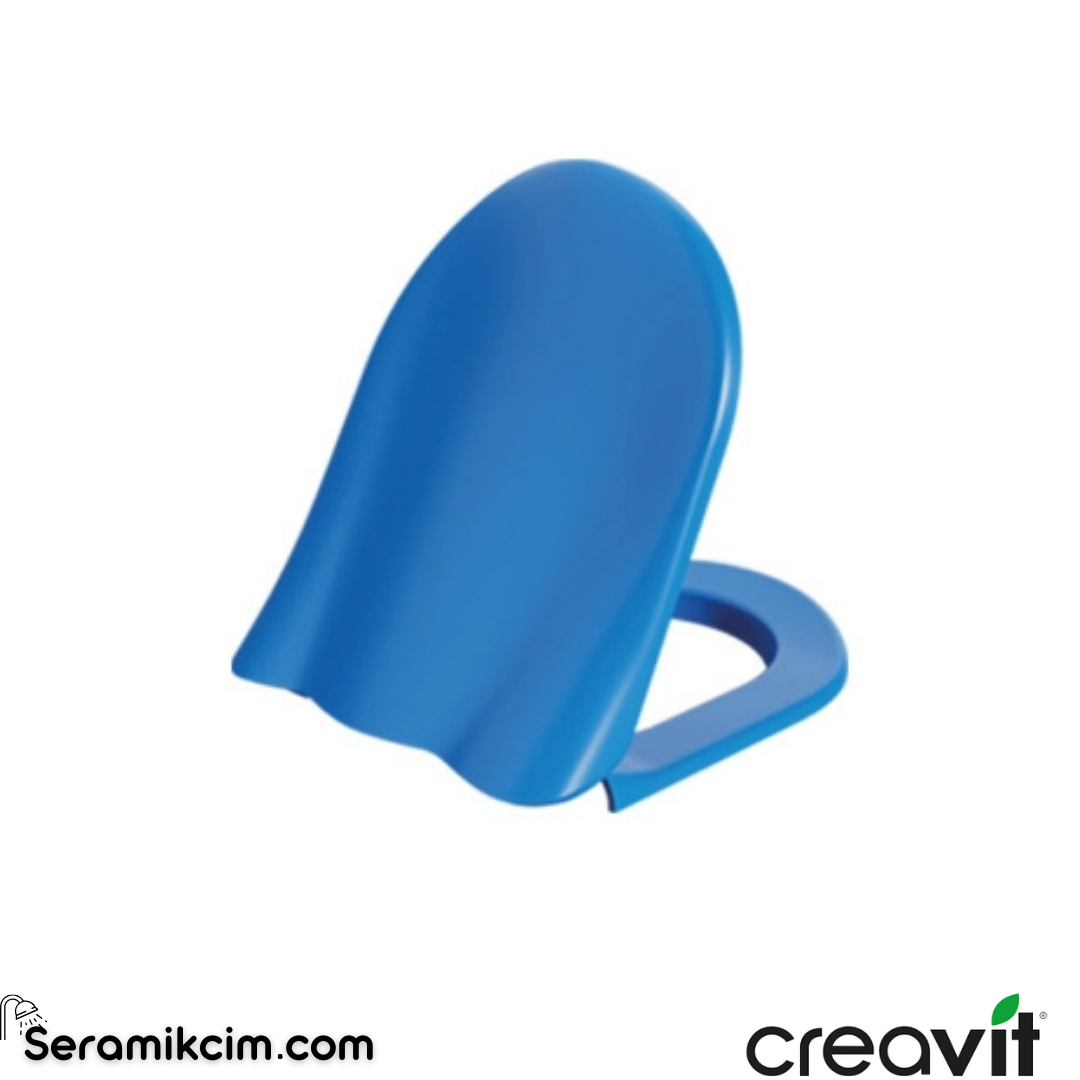 Creavit Ducky DP.YK. Mavi Klozet Kapağı KC1003.01.1700E
