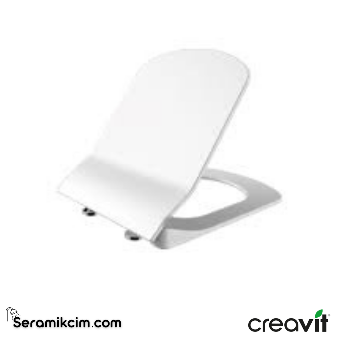 Creavit Elegant TP.YK. Beyaz Klozet Kapağı KC1103.03.0000E - KC1103.03.0000E