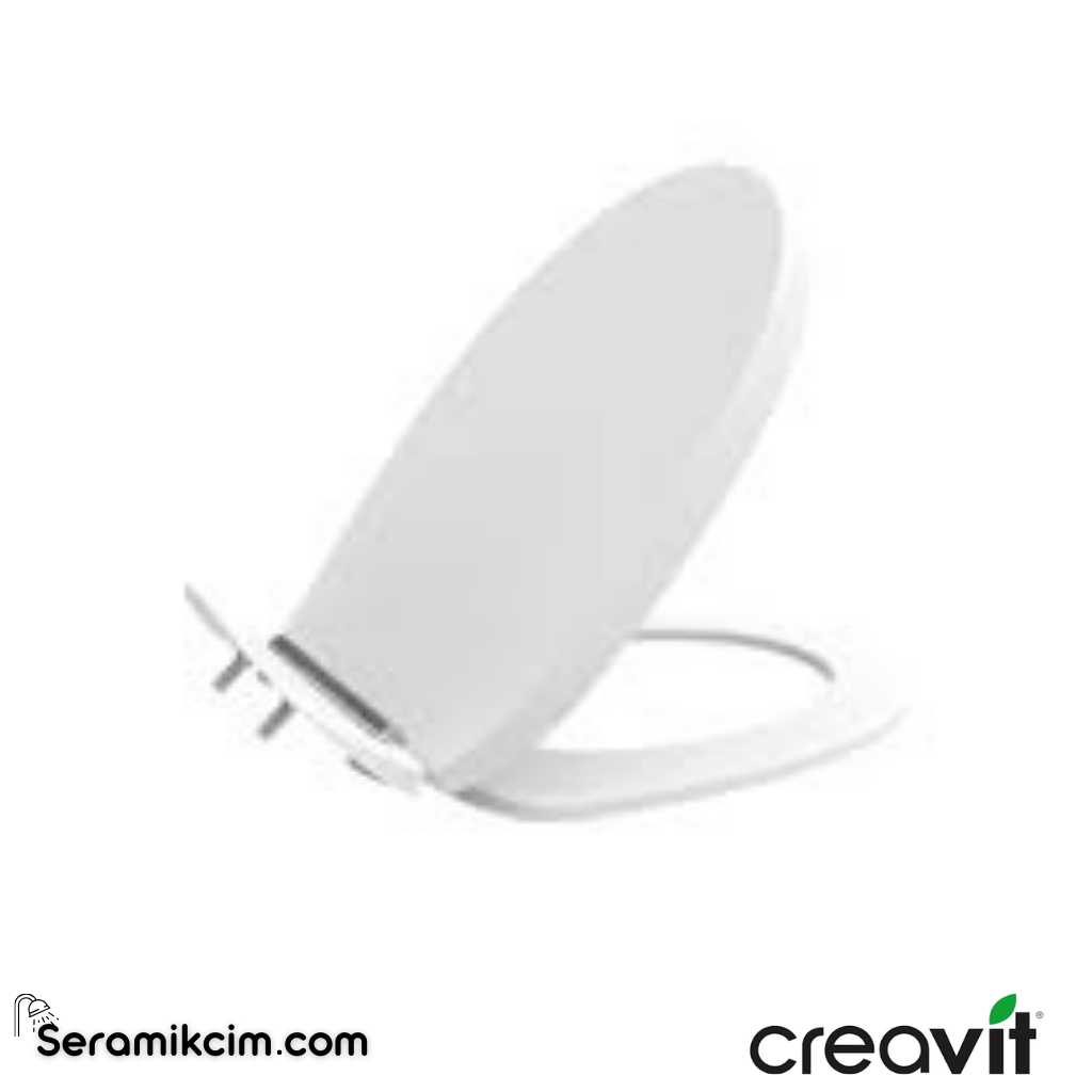 Creavit Foglia DP.YK. Beyaz Klozet Kapağı Yeni KC2703.01.0000E - KC2703.01.0000E