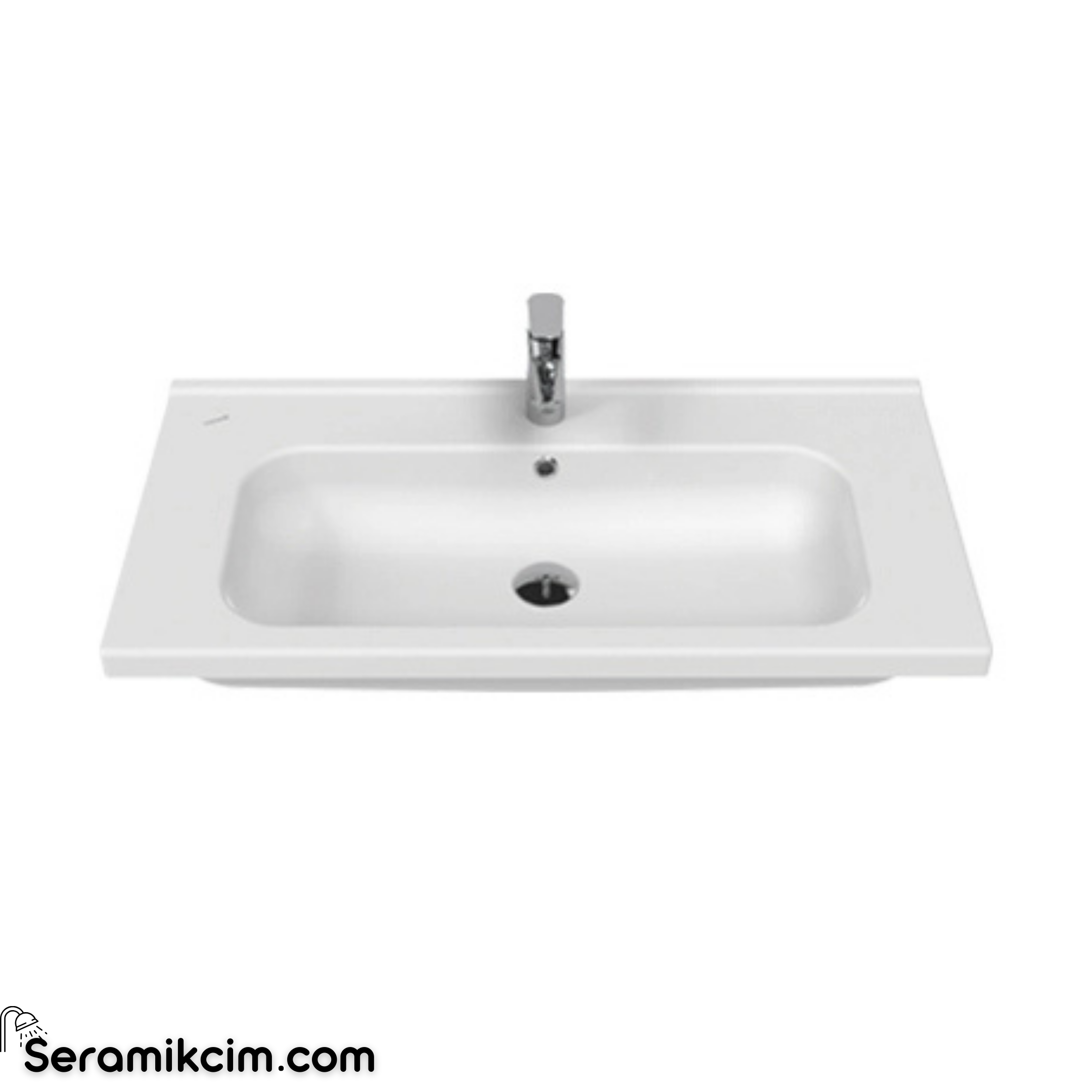 Creavit İdeal Etajerli Lavabo 90 cm Extra Beyaz ID090-00CB00E-0000