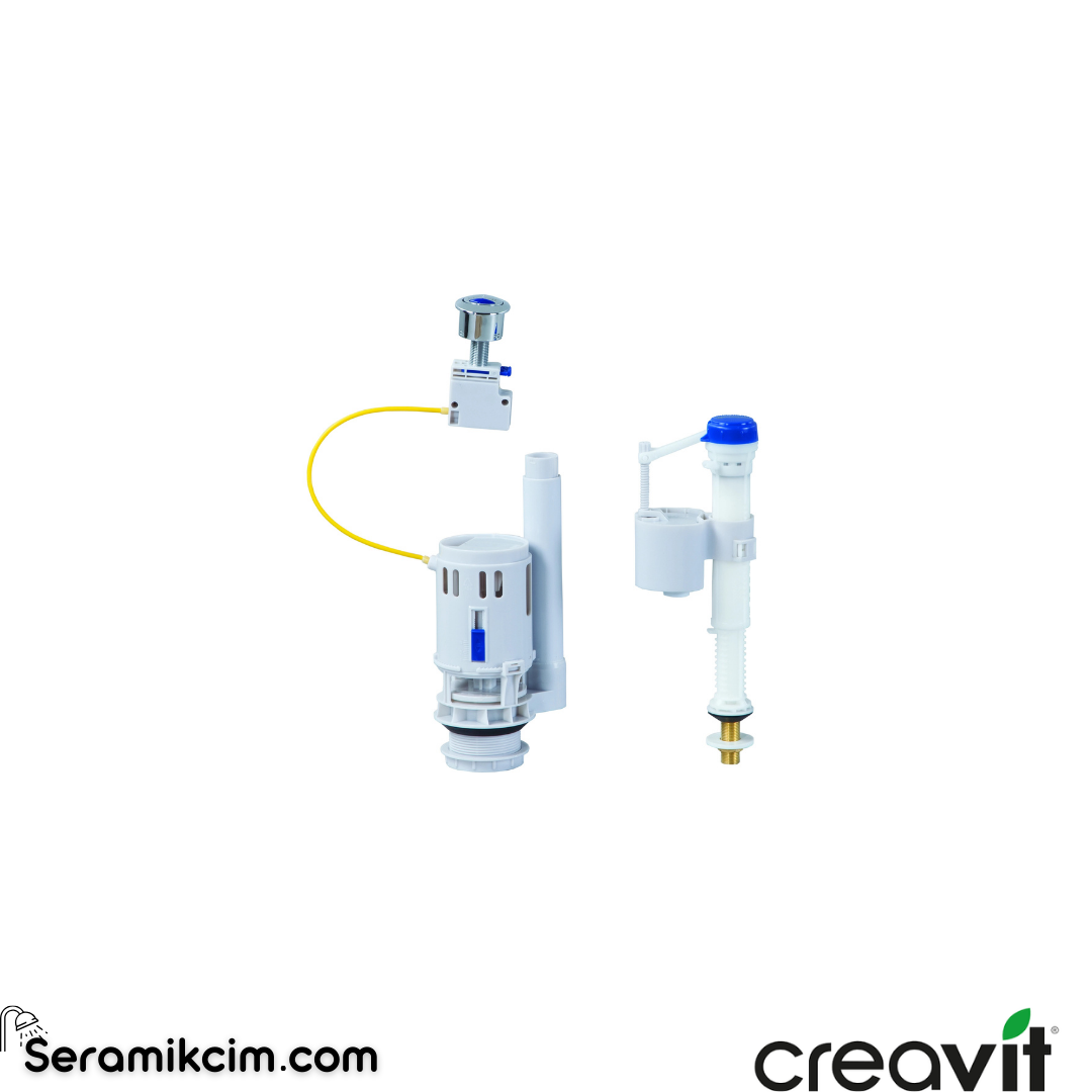 Creavit Kablolu Çift Basma İç Takım IT5030.00