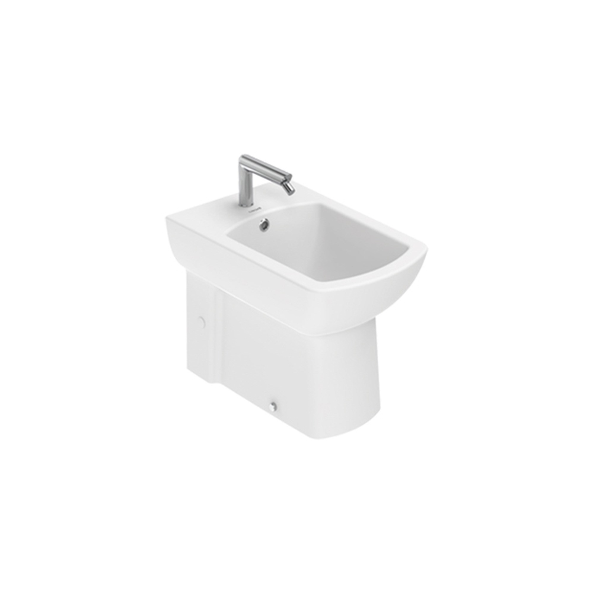Creavit Lara Duvara Dayalı Bide Extra Beyaz LR500-00CB00E-0000
