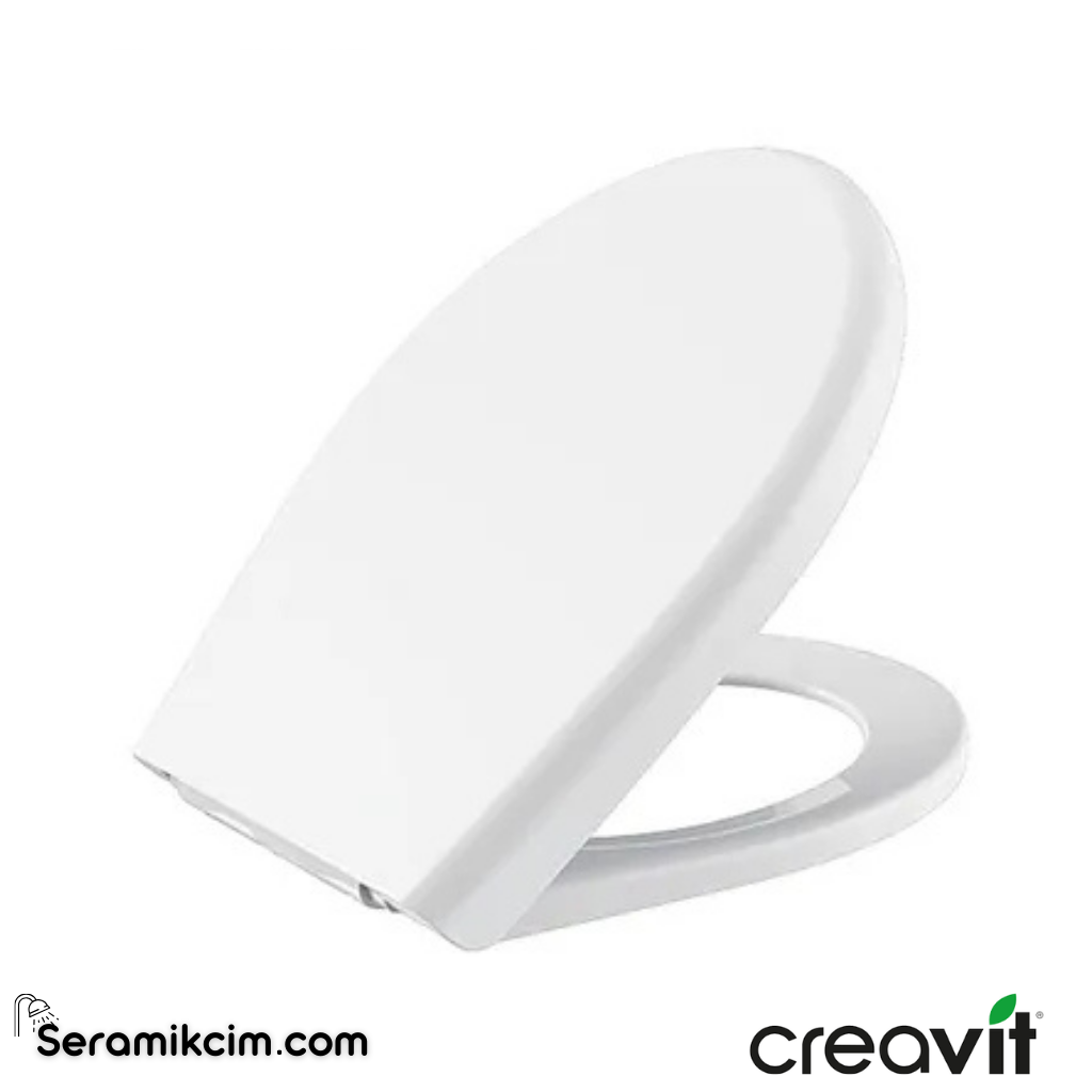 Creavit Ness DP.YK. Beyaz Klozet Kapağı (NS321) KC3403.01.0000E - KC3403.01.0000E