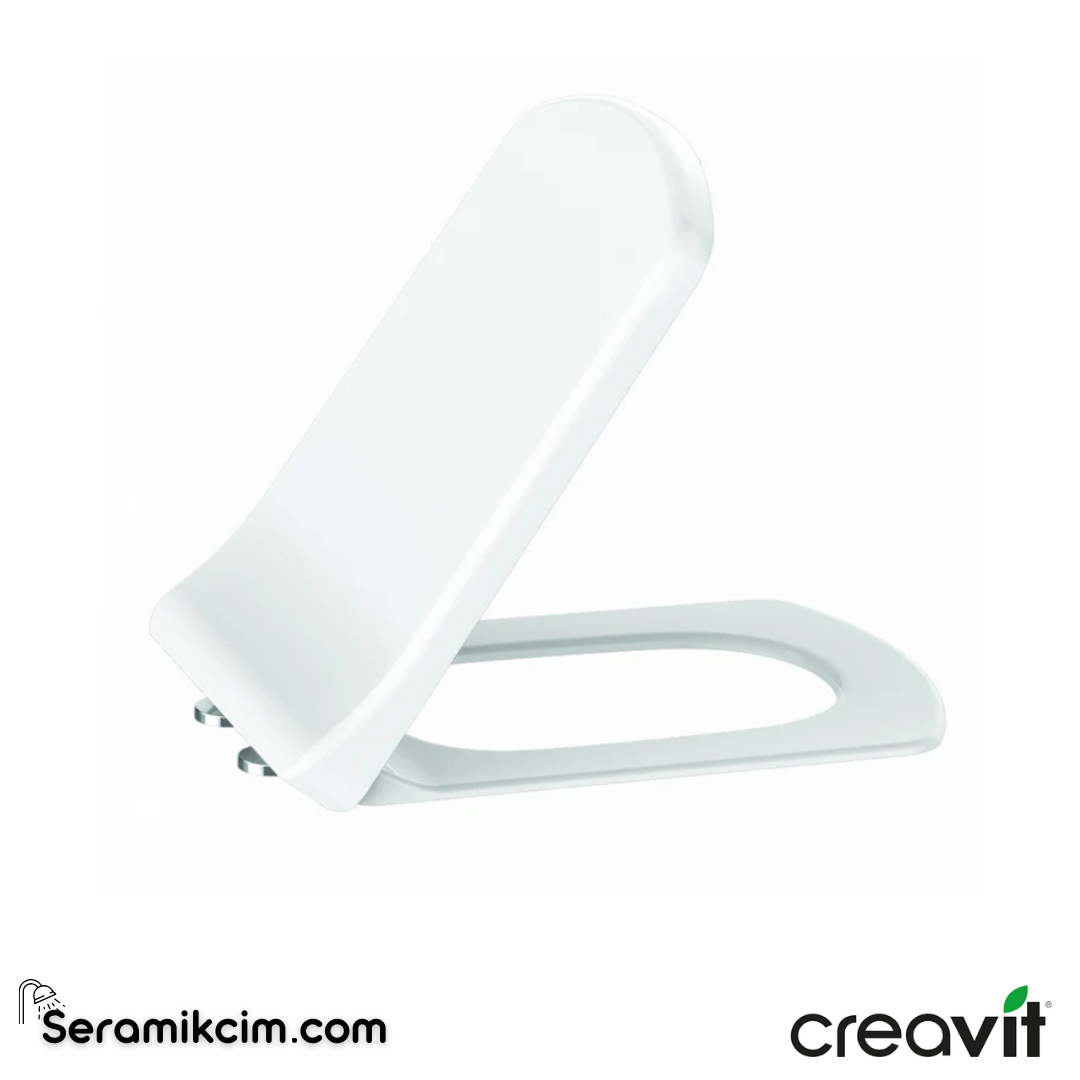 Creavit Ness DP.YK. Beyaz Klozet Kapağı (NS322) KC3403.02.0000E - KC3403.02.0000E