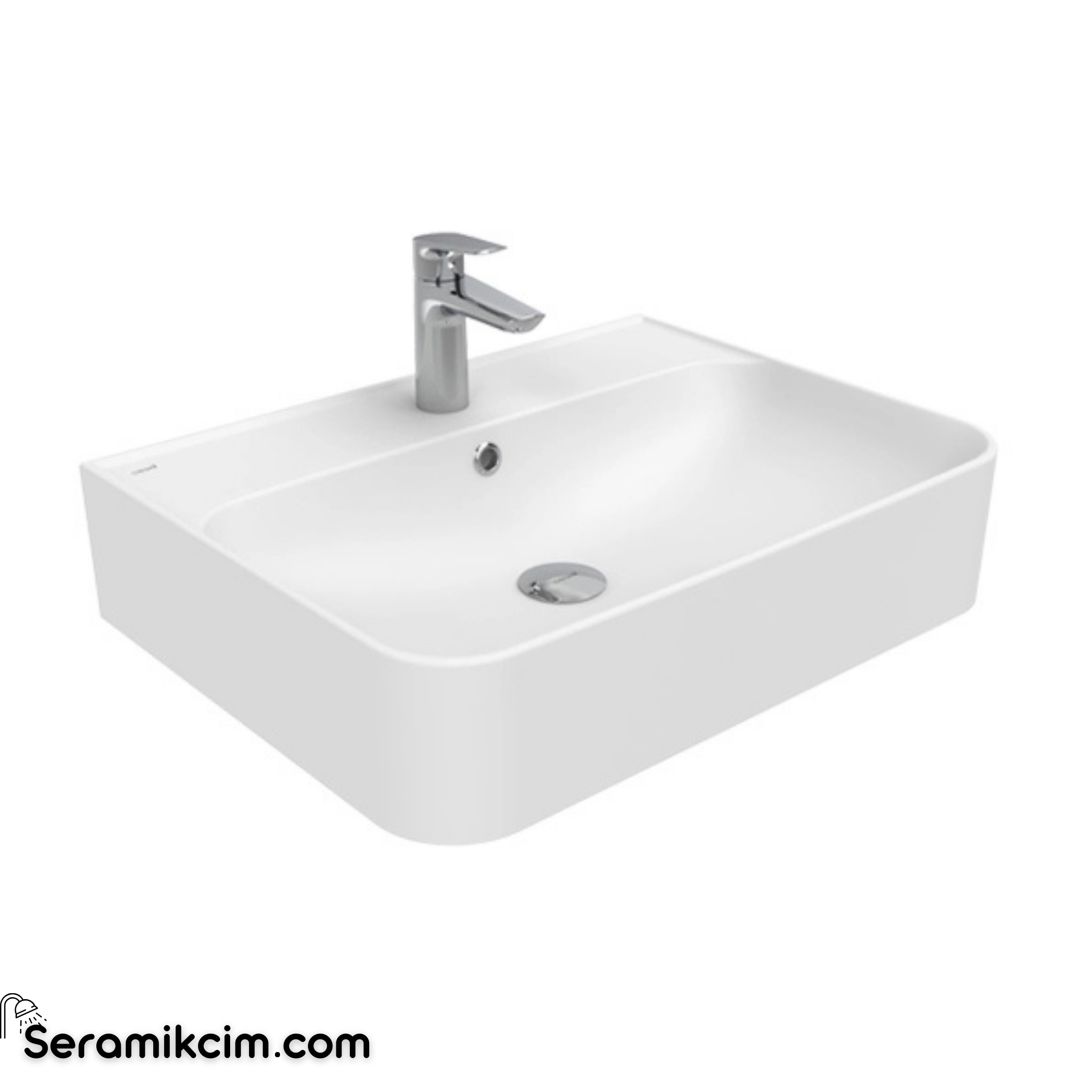 Creavit PRIDE 60cm Dolap Uyumlu Lavabo Extra Beyaz PD060-00CB00E-0000