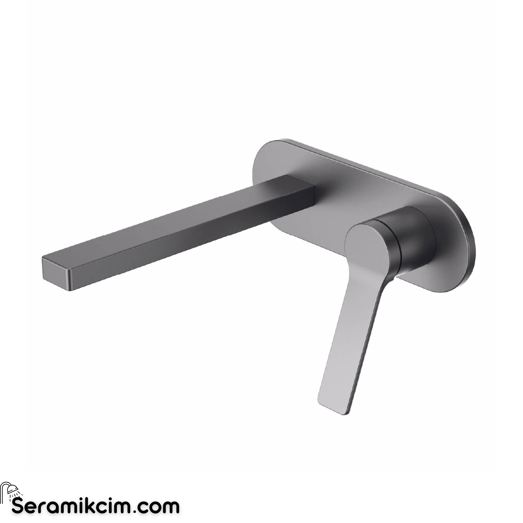 Creavit Ritmo Ankastre Lavabo Armatürü -MetalikGri BT.RT1400GR