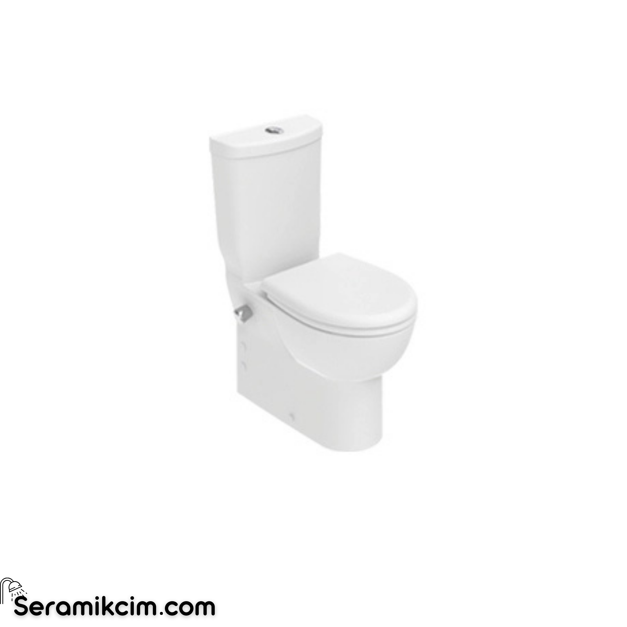 Creavit Sedef Duvara Dayalı Klozet 60cm (SD420 UY)Extra Beyaz SD318-00CB00E-0000