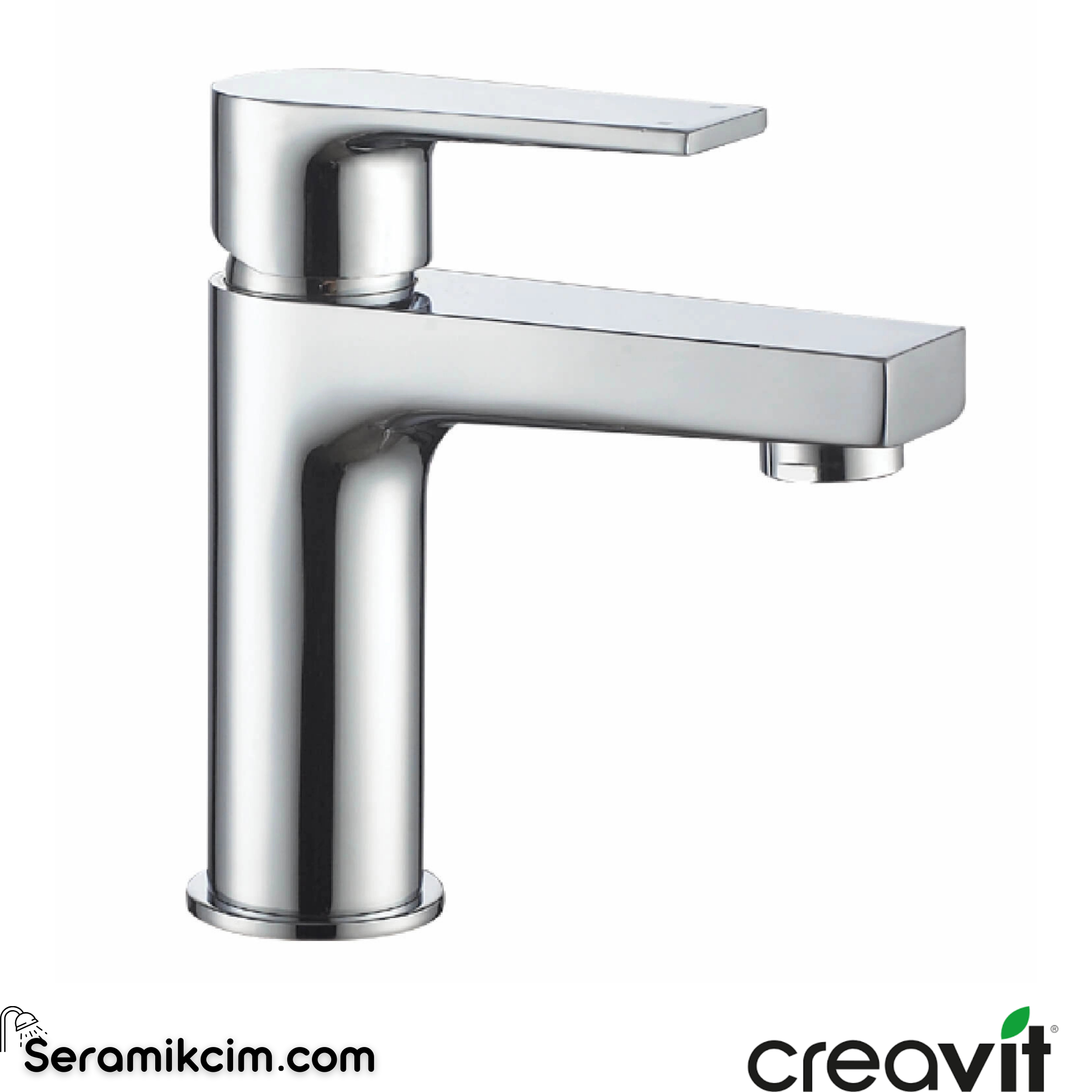 Creavit Sharp Lavabo Armatürü Altın BT.SR1500G
