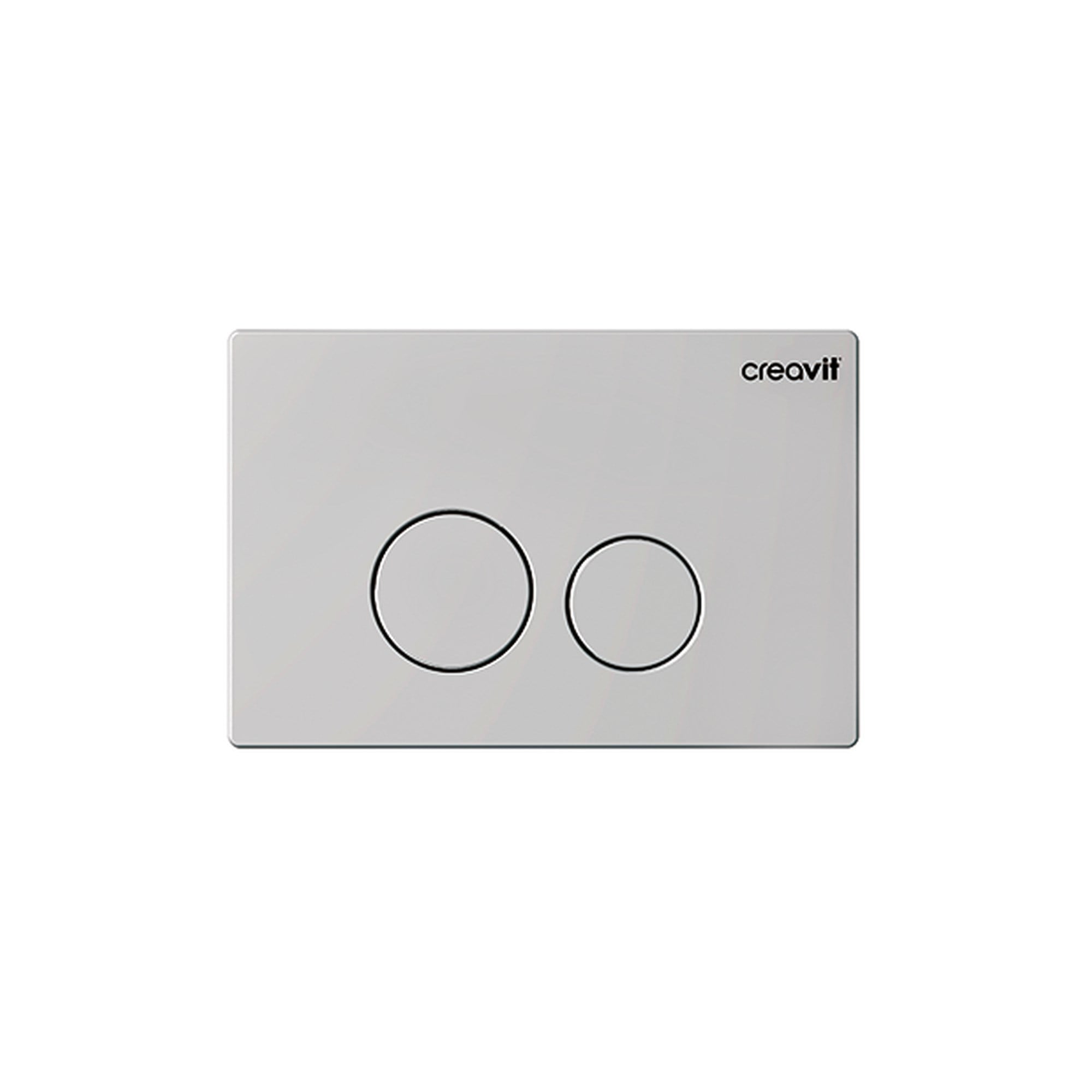 Creavit Terra Mat Cool Grey Boyalı Kumanda Panel GP9002.07