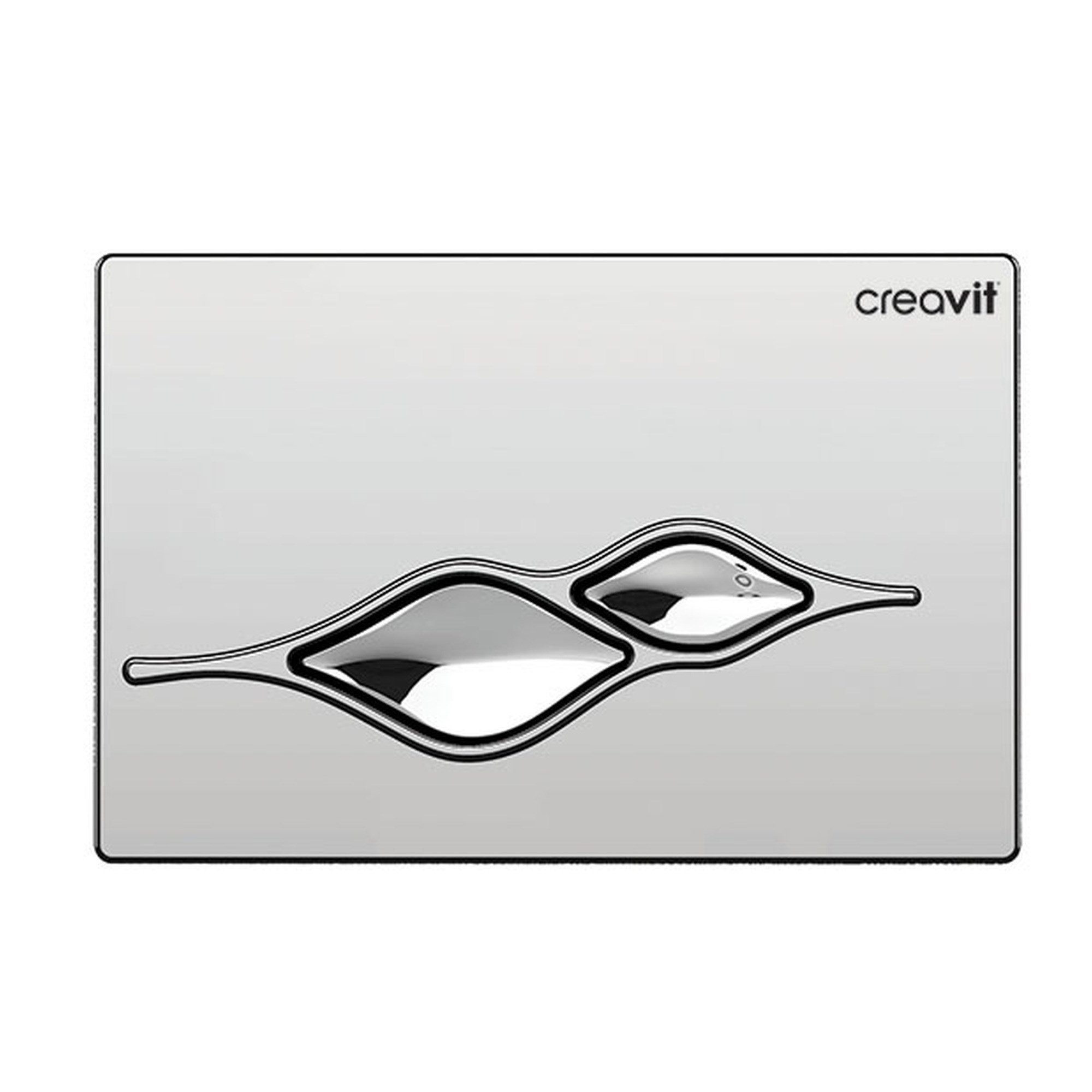 Creavit Ufo Parlak Krom Kaplama Kumanda Paneli GP1004.00
