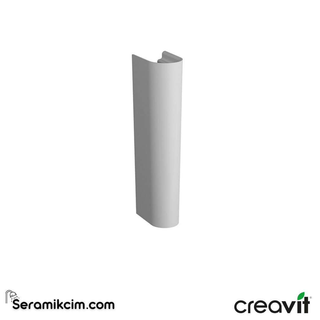 Creavit Vitroya İnce Kolon Ayak Extra Beyaz VT253-00CB00E-0000 - VT253-00CB00E-0000
