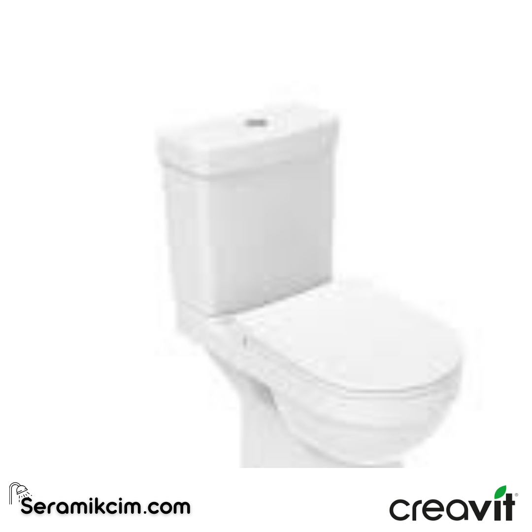 Creavit Vitroya Rezervuar Extra Beyaz VT410-00CB00E-0000 - VT410-00CB00E-0000