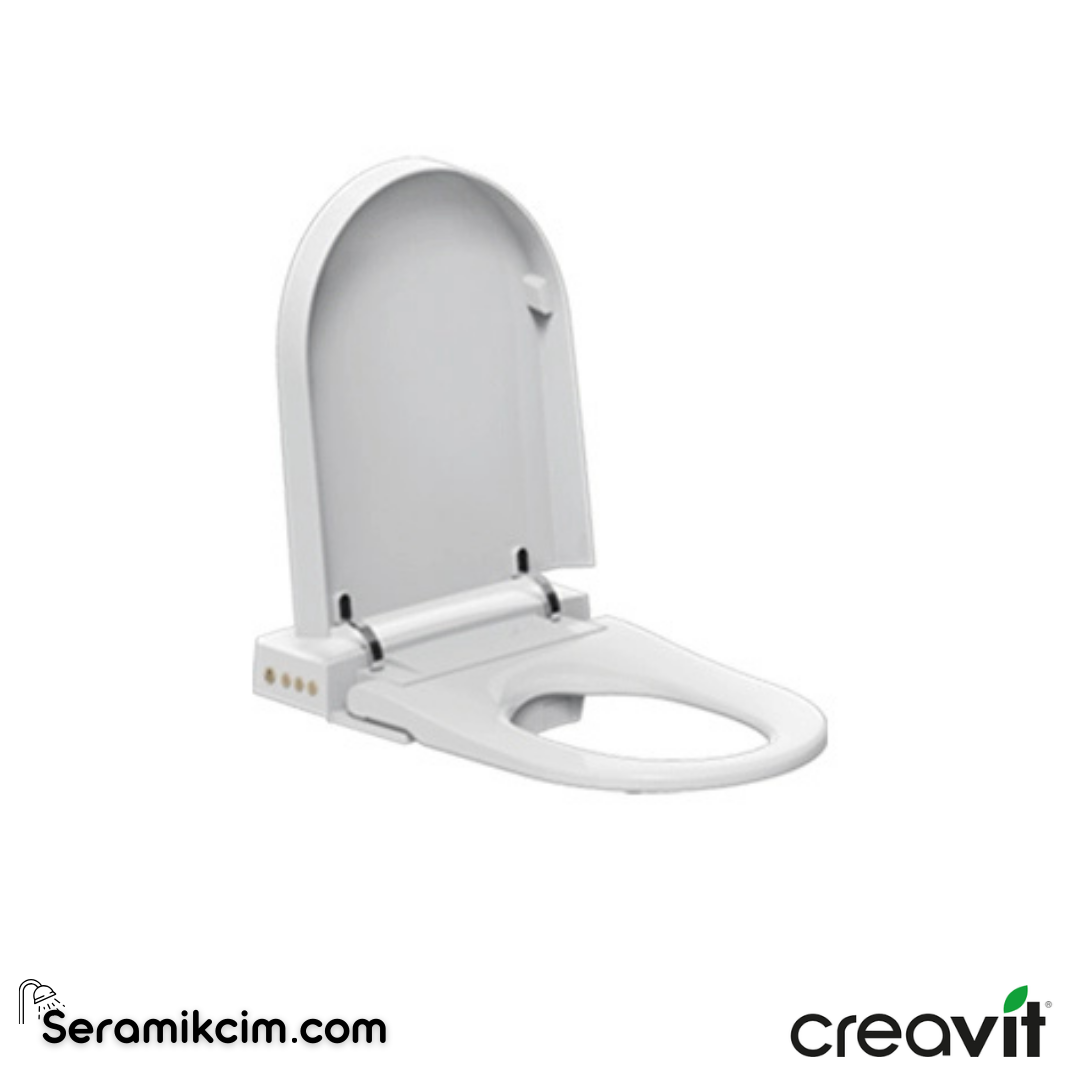 Creavit WQ Akıllı TP.YK. Beyaz Klozet Kapağı KC3003.01.0000E - KC3003.01.0000E