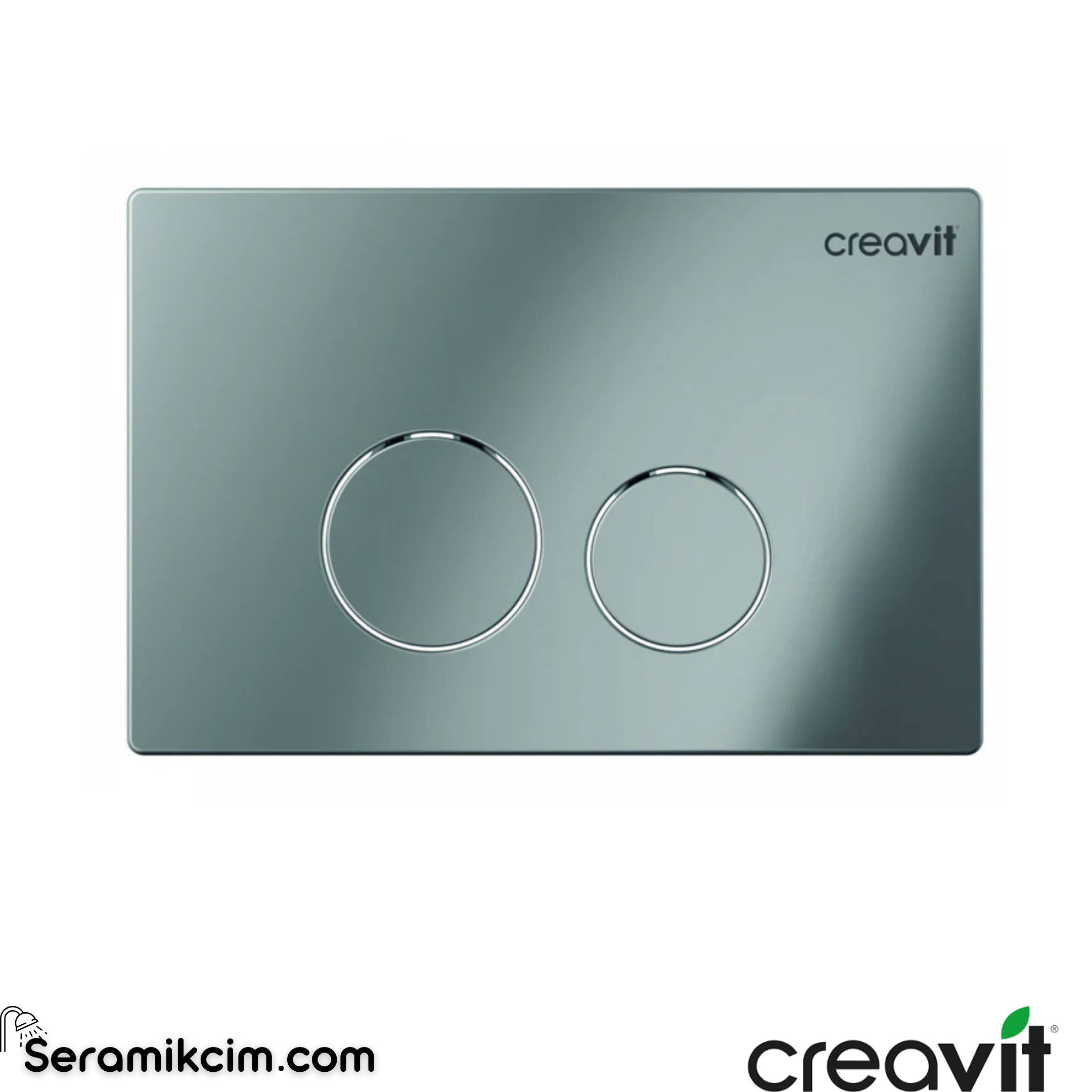 Creavit WQ+Plus Kumanda Paneli Krom RT.GP9004