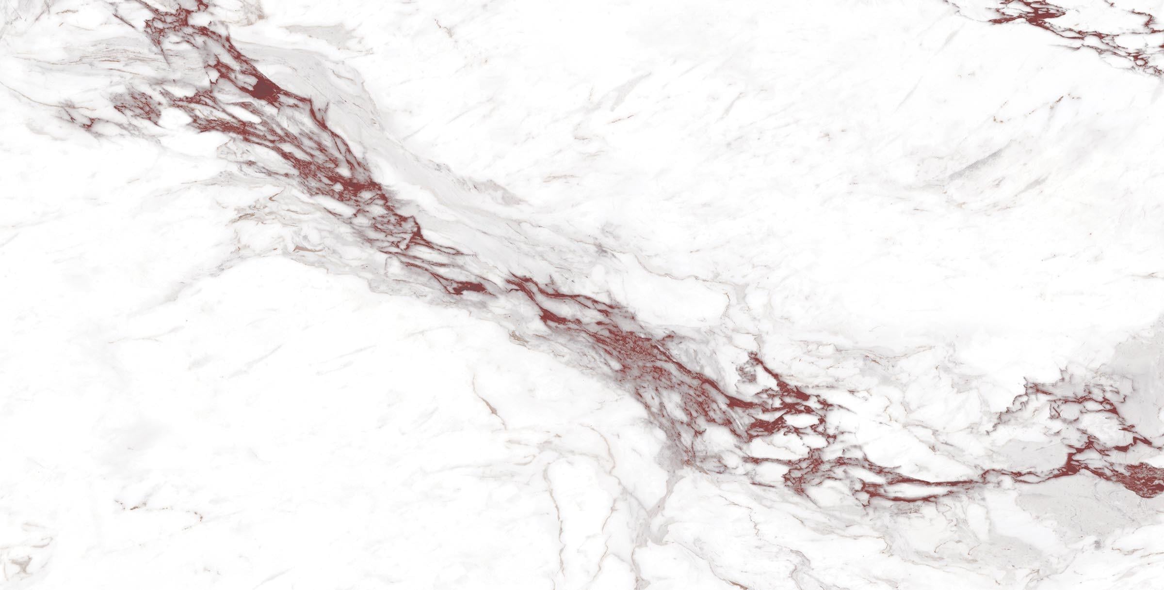 Cybele 60x120 Statuario Rosso Full Lappato (Parlak)