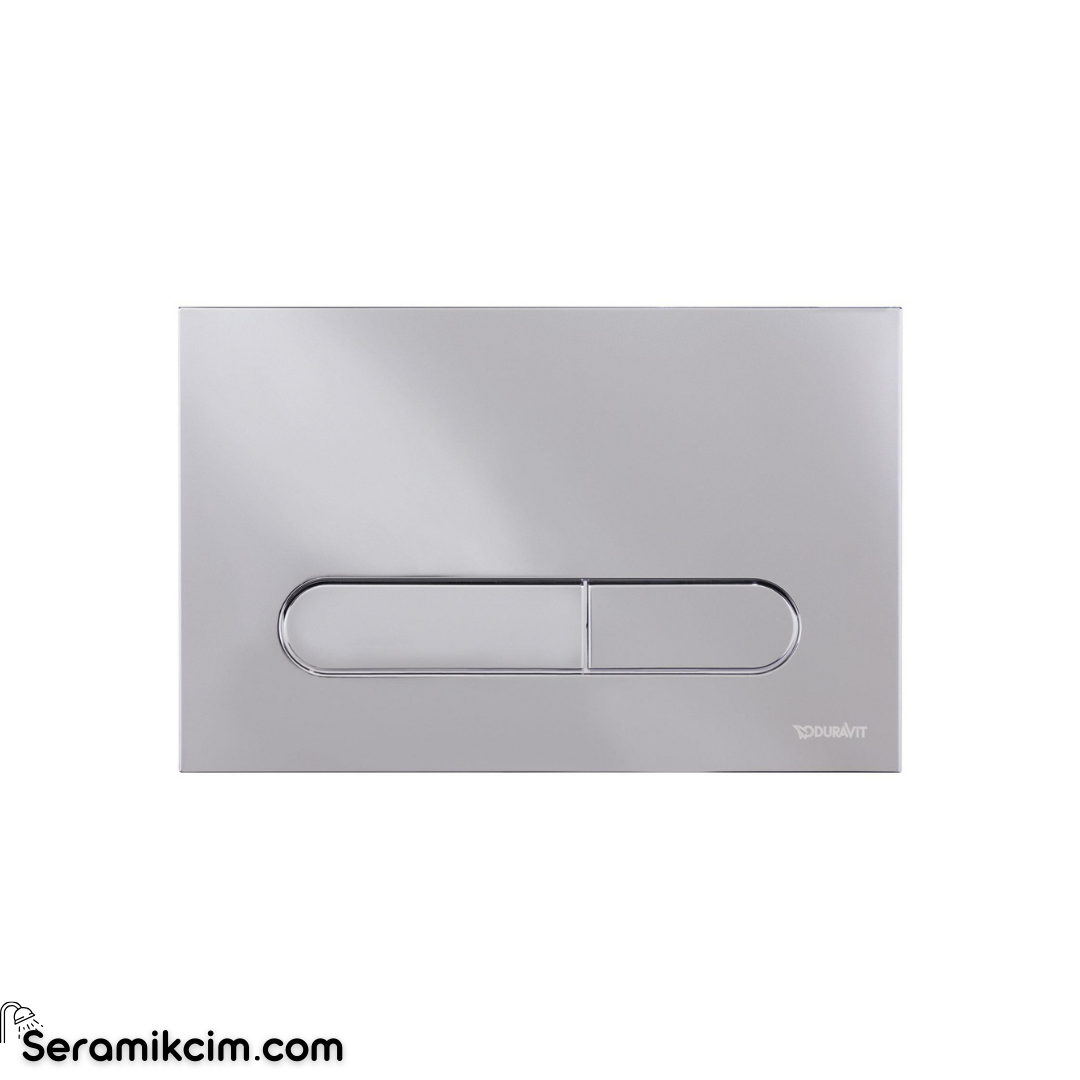Duravit Beta 100 Kumanda Kapağı, Parlak Krom