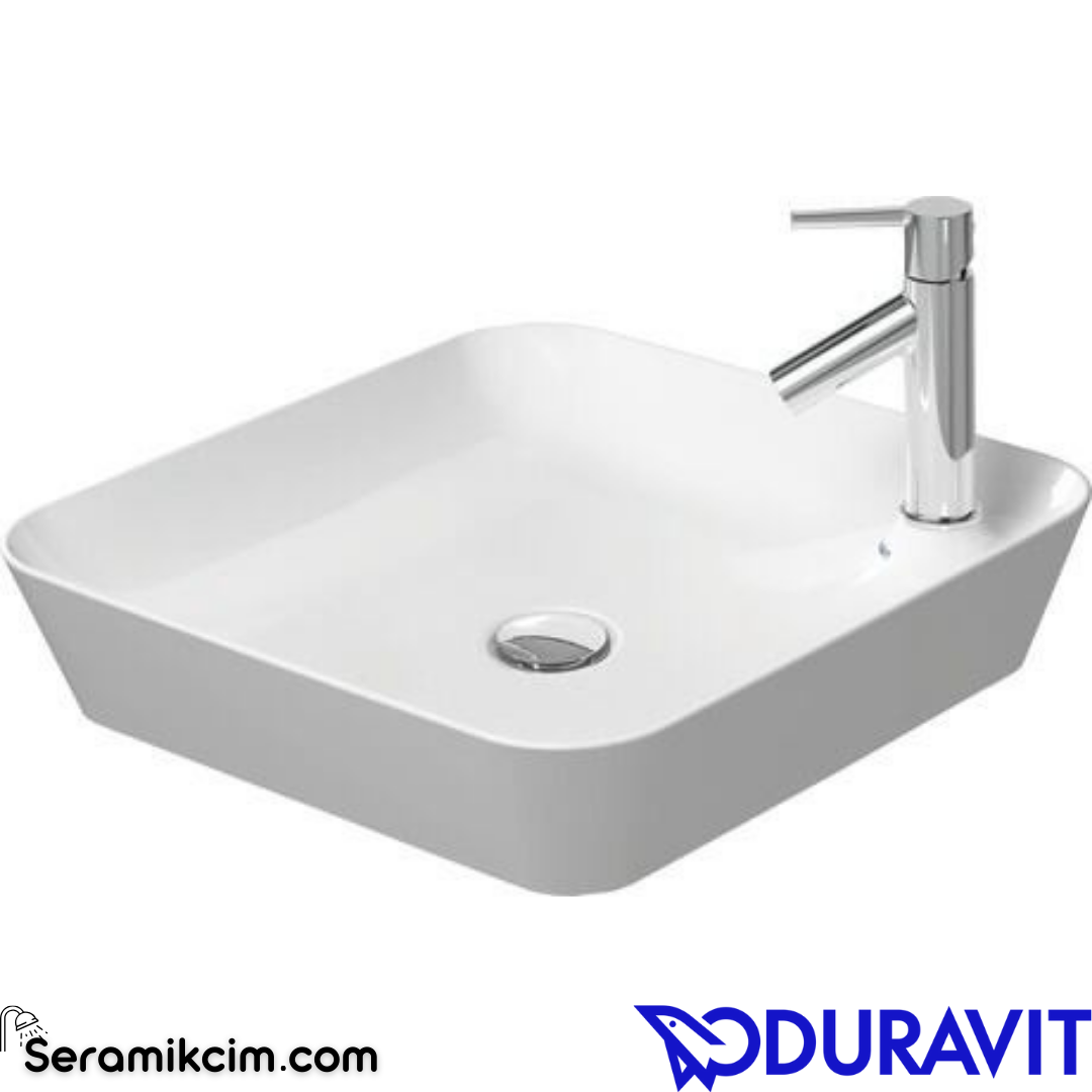 Duravit Cape Cod DuraCeram® Çanak Lavabo Armatür Delikli 46 cm