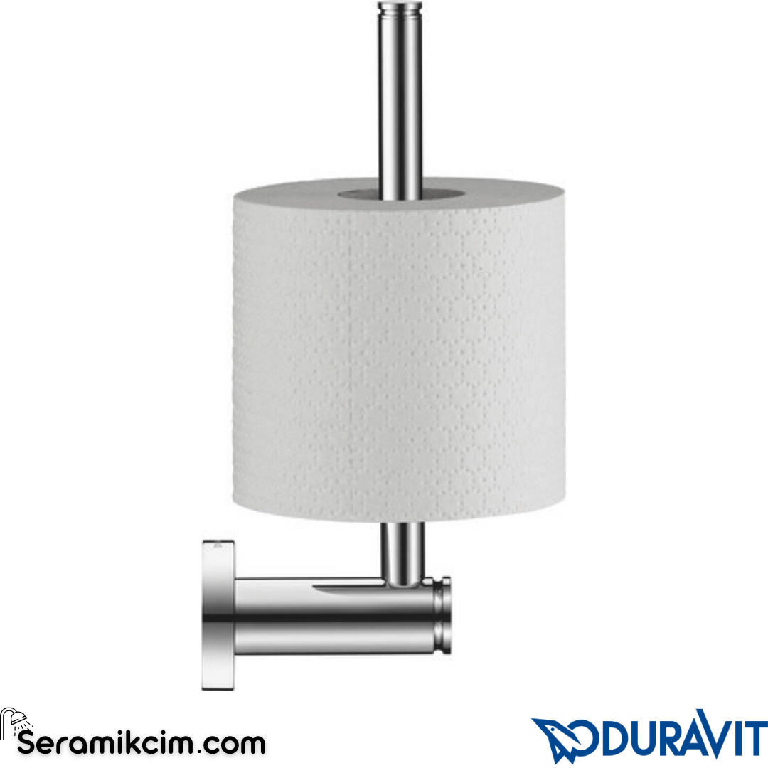 Duravit D-Code Yedek Tuvalet Kağıtlığı Krom