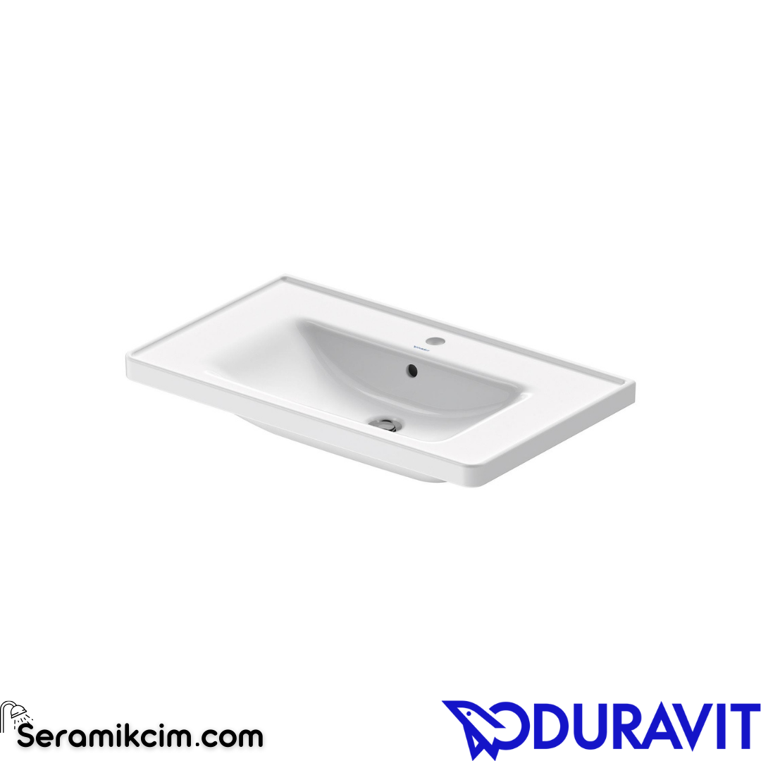 Duravit D-Neo Etajerli Lavabo 80 cm