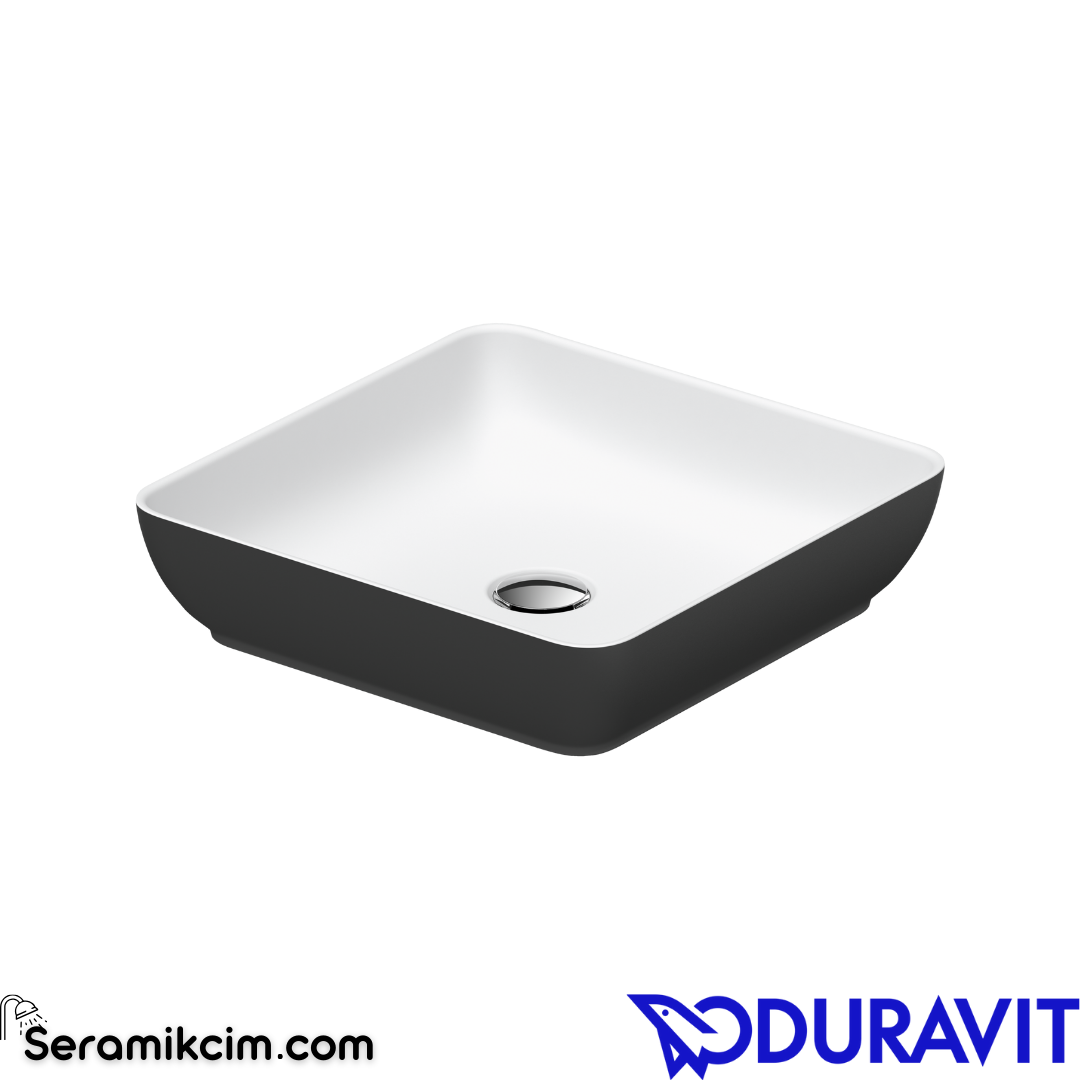 Duravit Sivida DuroCast® Çanak Lavabo 40 cm Beyaz / Yeşil