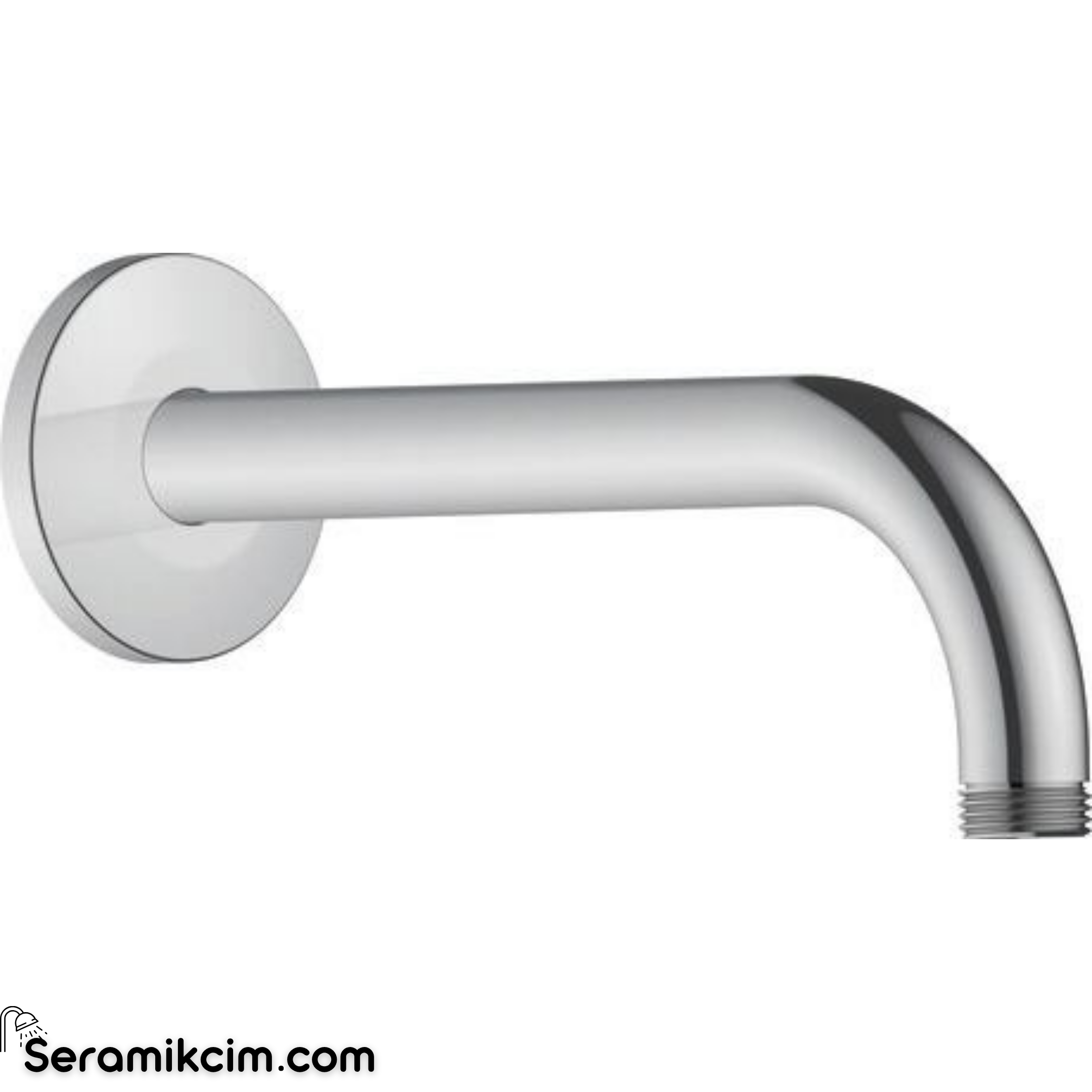 Duravit Tepe Duşu Dirseği, Duvardan, 210 mm UV0670027010