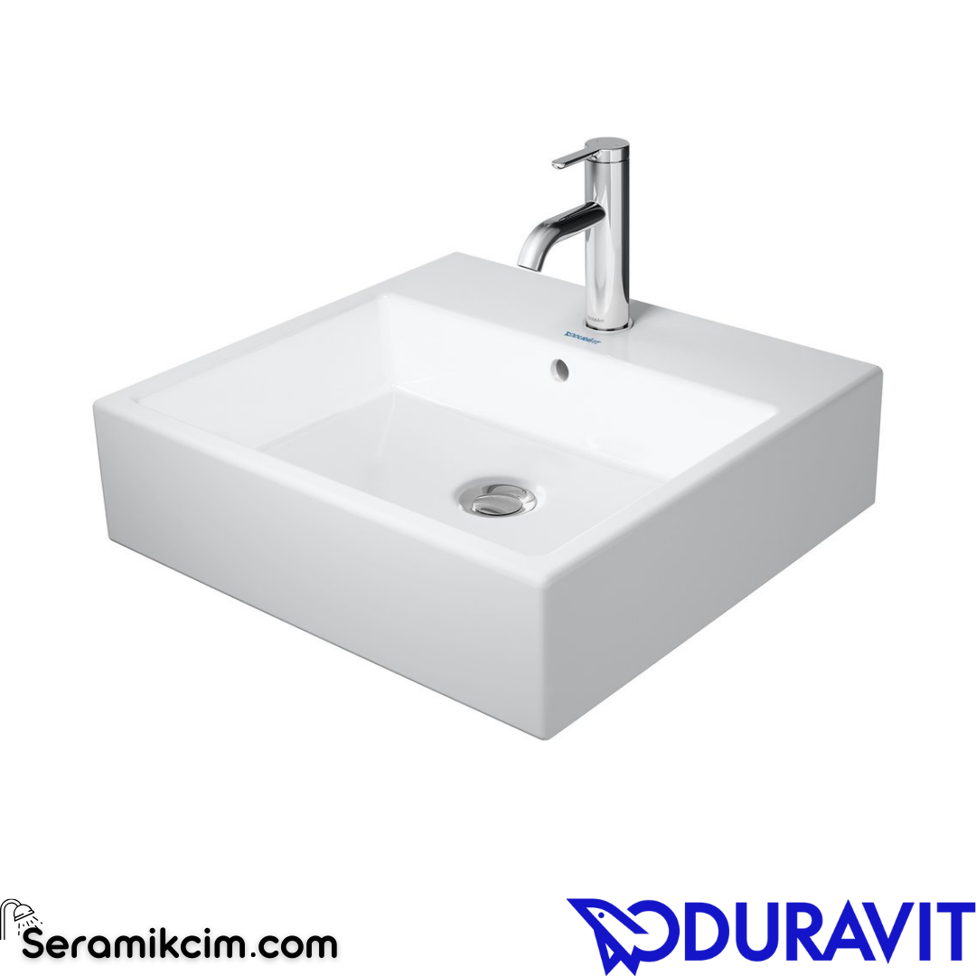 Duravit Vero Air Çanak Lavabo Armatür Delikli 50 cm