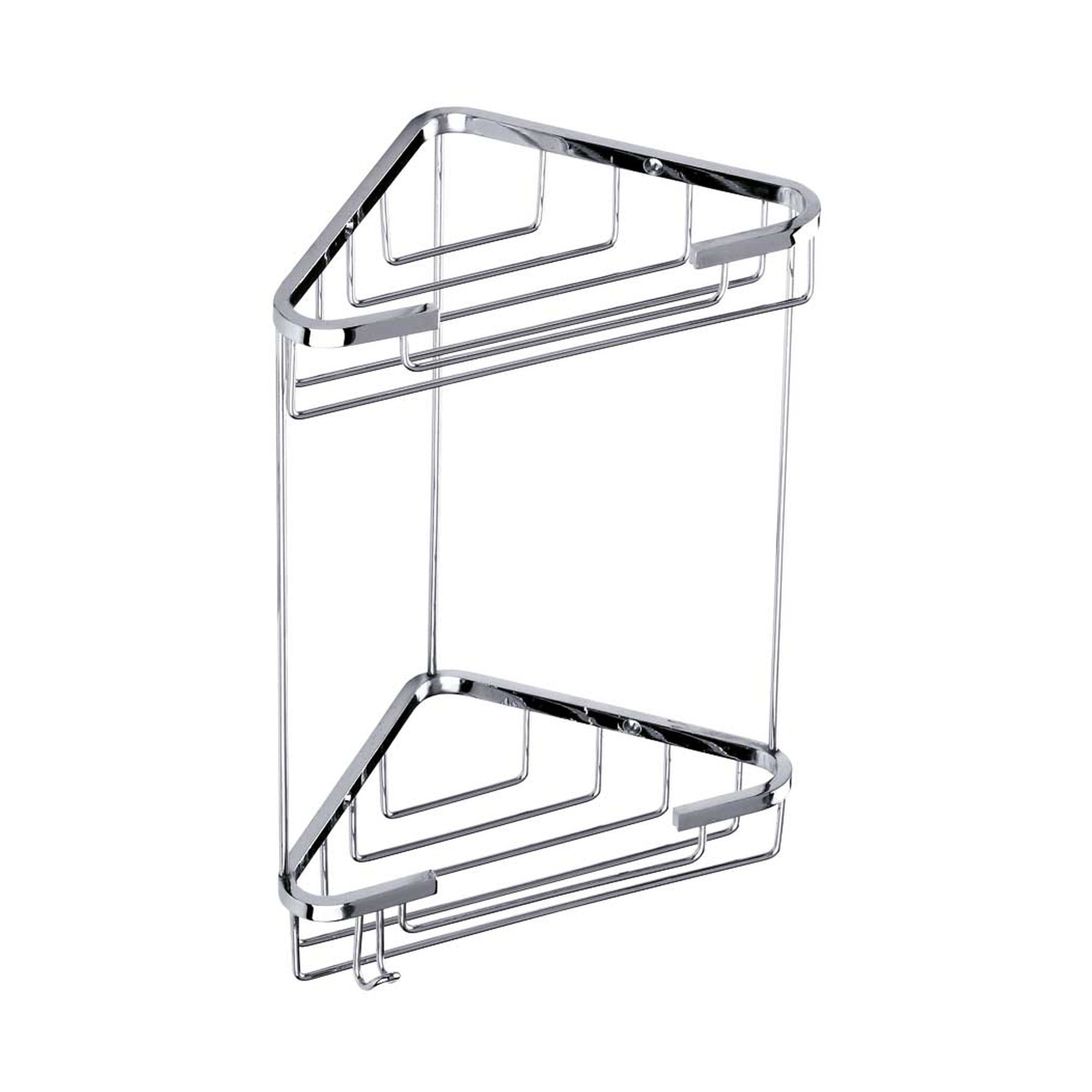 Duxxa Köşe Şampuanlık 15x15 - 2 Kat - Krom A.532