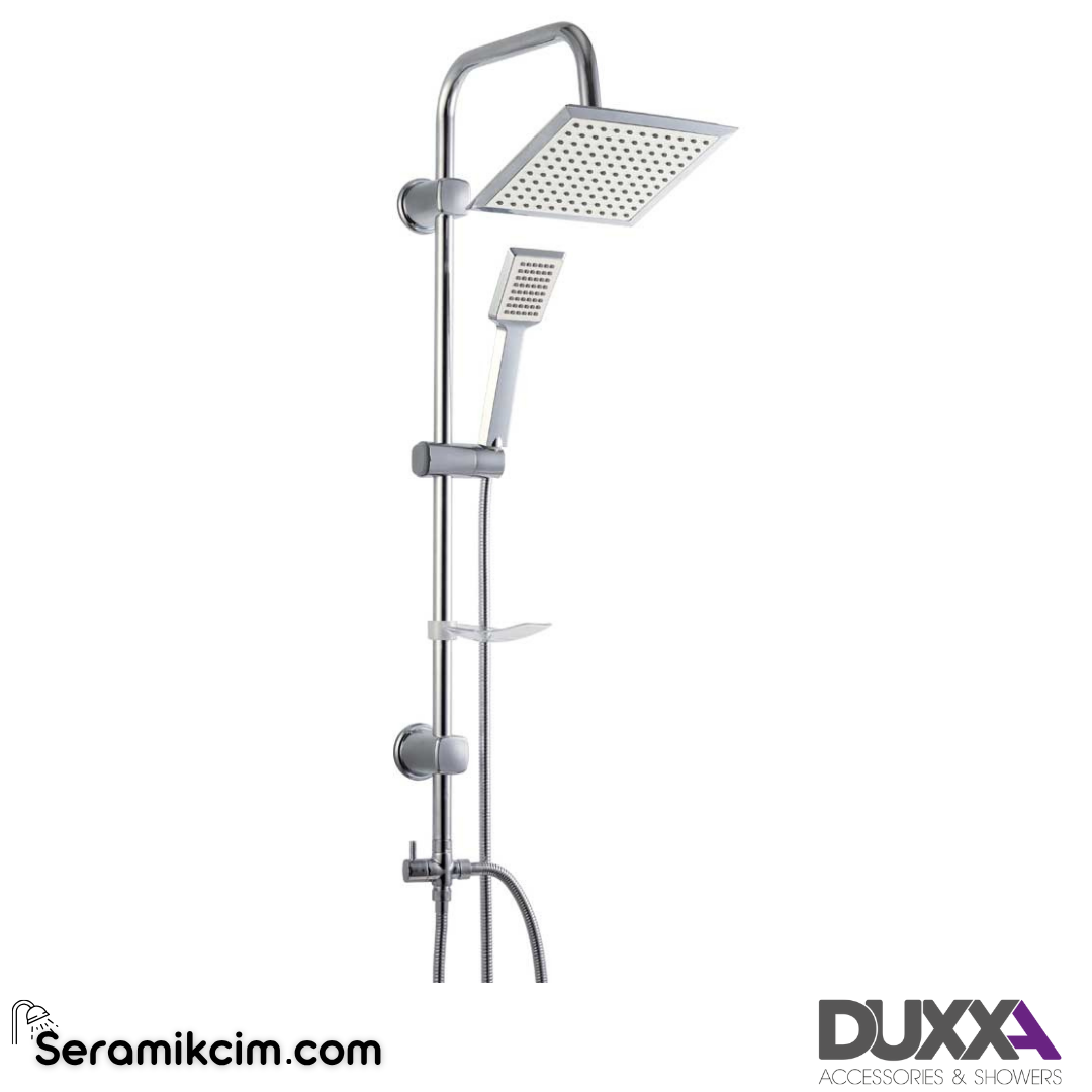 Duxxa Norma 700 Beyaz Tepe Duş Seti D.120.7.B - D.120.7.B