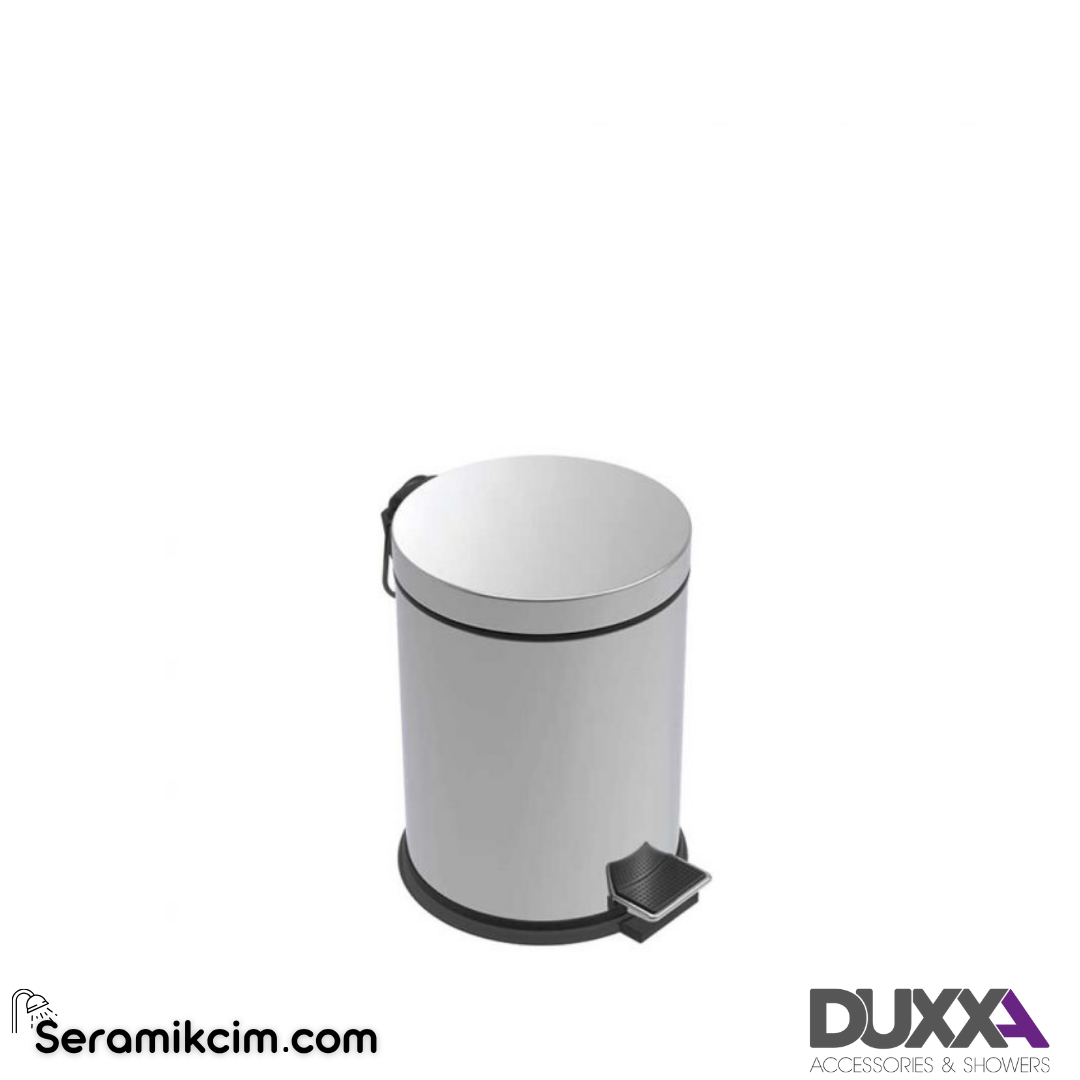 Duxxa Pedallı Çöp Kovası 5 Lt  SS.304 P.630005 - P.630005