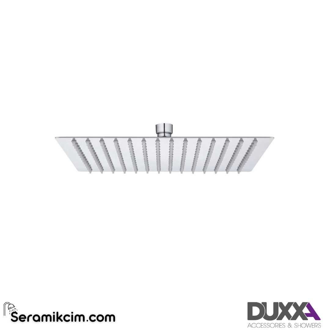 Duxxa Slim 20x20 Kare Tepe Duş Başlığı SS304 D.650.20 - D.650.20