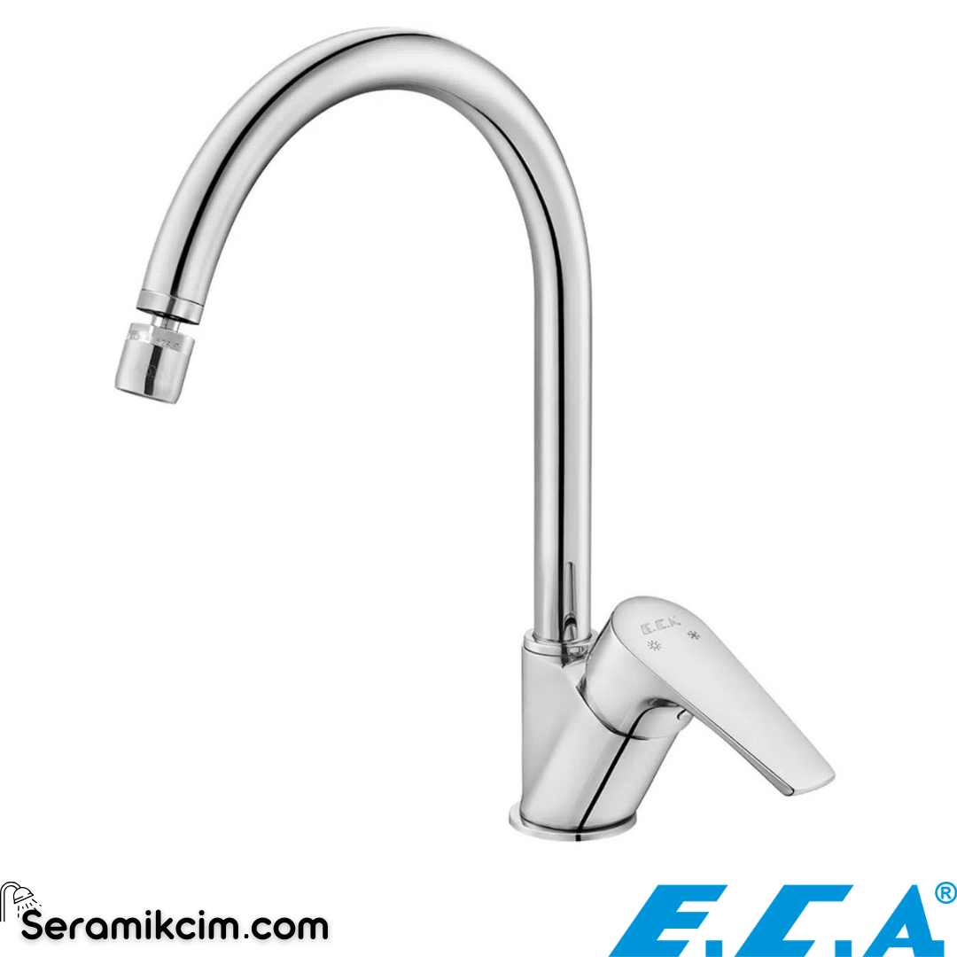 ECA Niobe Mafsallı Eviye Bataryası Krom 102118124