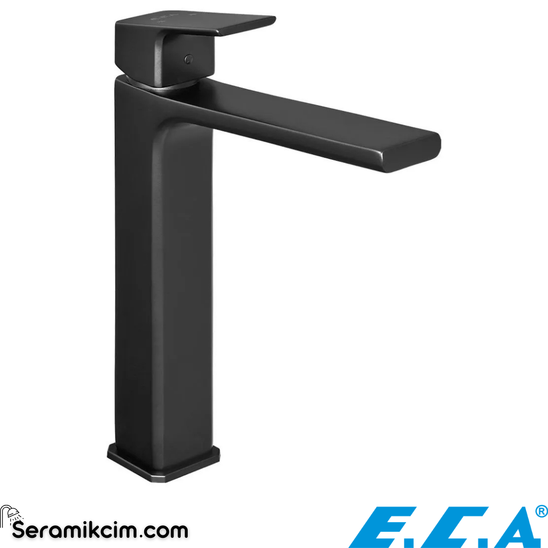 ECA Tiera Çanak Lavabo Bataryası Mat Siyah 102188002C1