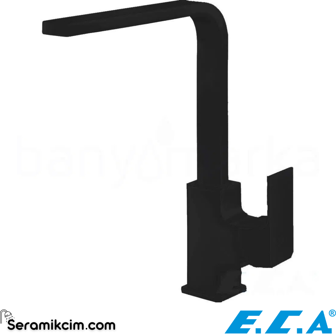 ECA Tiera Eviye Bataryası Mat Siyah 102118123C1