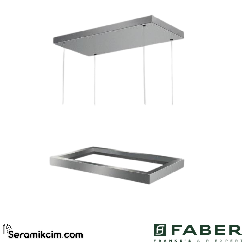 Faber Thea Isola Paslanmaz Çelik Çerçeve - 112.0516.431