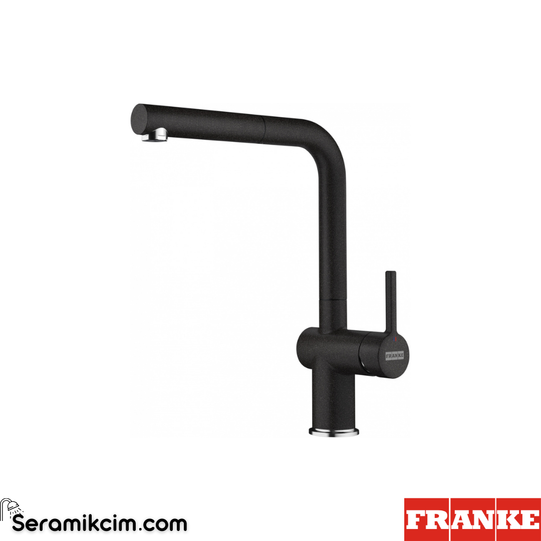 Franke Active Plus Doccia 2.0 Spiralli Mutfak Armatürü Nero 115.0663.757