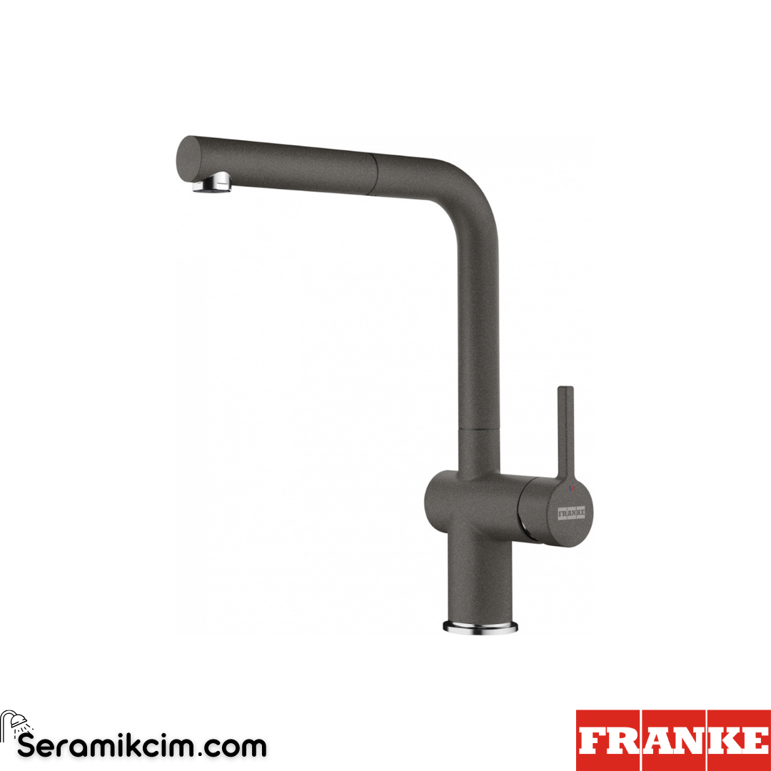 Franke Active Plus Doccia 2.0 Spiralli Mutfak Armatürü Slate Grey 115.0722.127
