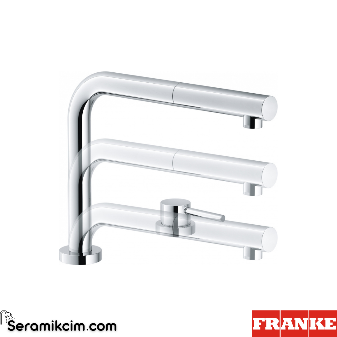 Franke Active Window Doccia Spiralli Mutfak Armatürü Krom 115.0486.978