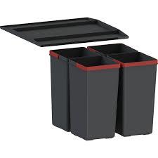 Franke Ankastre Dolap İçi Çöp Kovası Easysort 450-0-4 121.0494.191