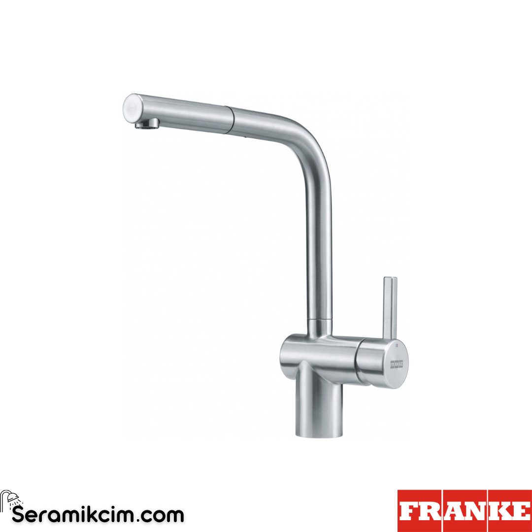 Franke Atlas Neo Doccia Spiralli Mutfak Armatürü Paslanmaz Çelik 115.0521.438