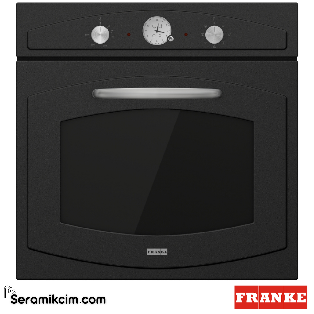Franke Classicline FCO 86 H 8 Programlı 65lt A Enerji Sınıfı Fırın Nero 116.0696.542 - 116.0696.542