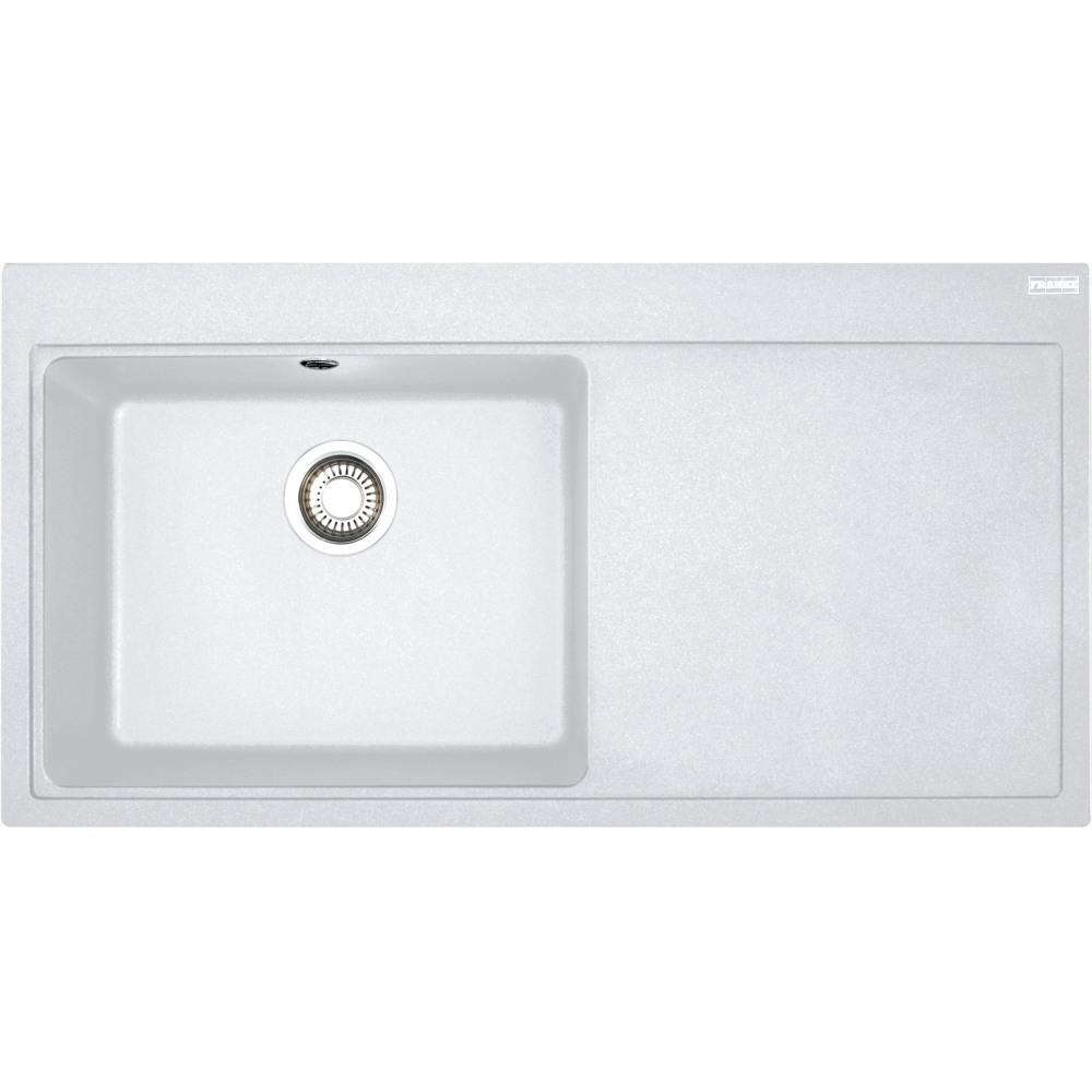 Franke Fragranıt Evye Mythos Mtg 611-100 Bıanco Sağ Damlalık 114.0742.323