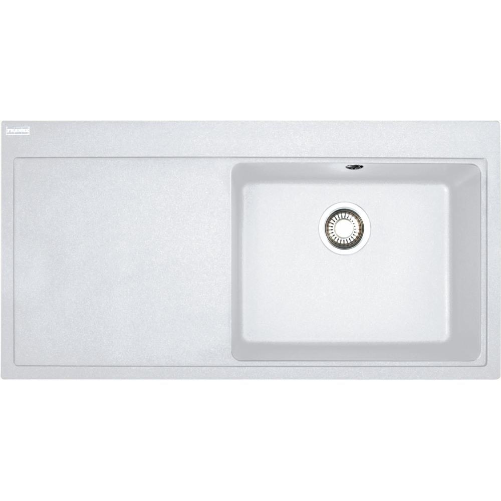 Franke Fragranıt Evye Mythos Mtg 611-100 Bıanco Sol Damlalık 114.0742.322