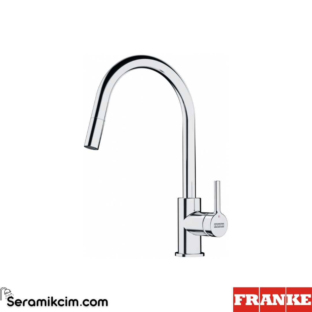 Franke Lina J XL Doccia Mutfak Armatürü Krom 115.0693.229